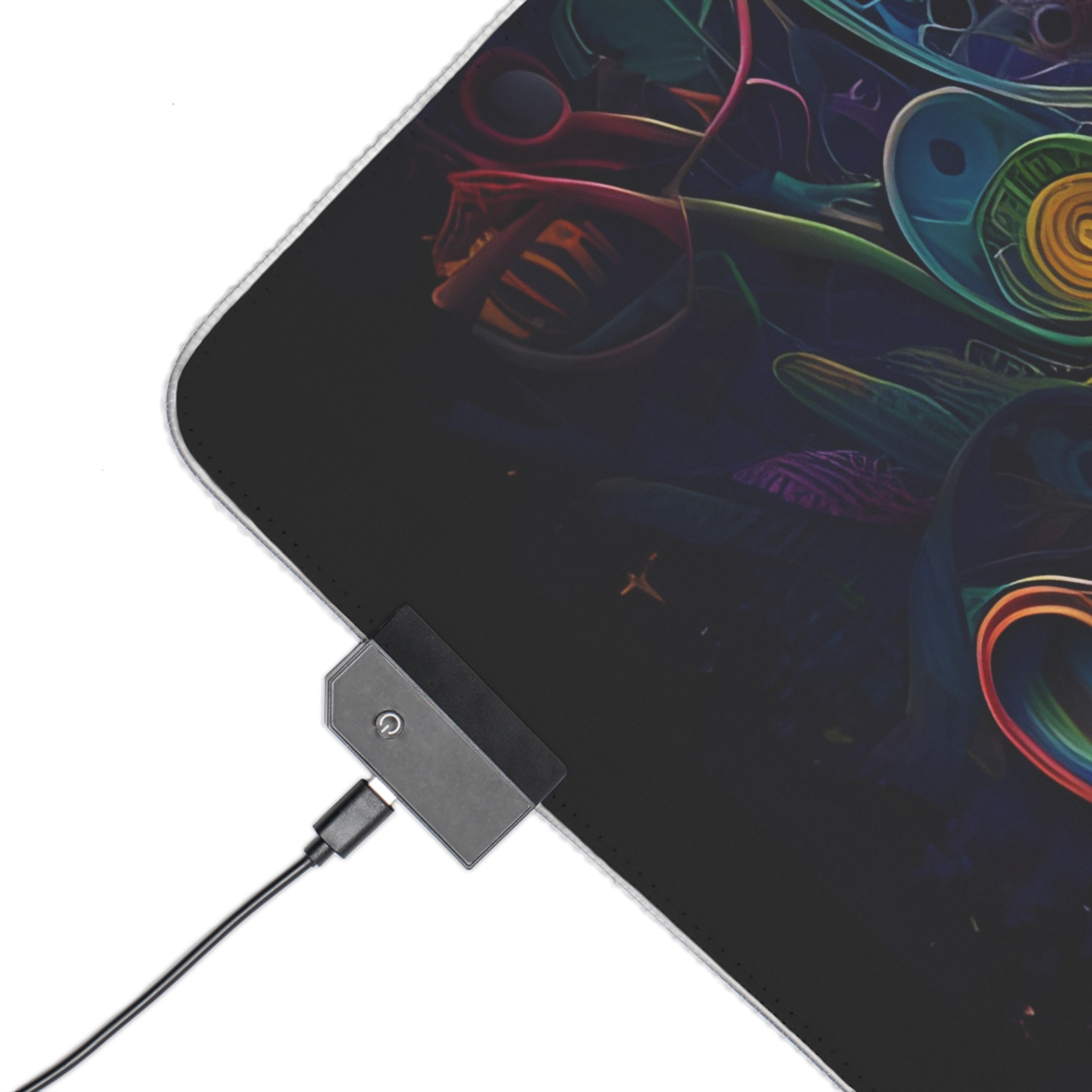 Child of the rainbow LED Gaming Mouse Pad (colors within colors) - Image 17