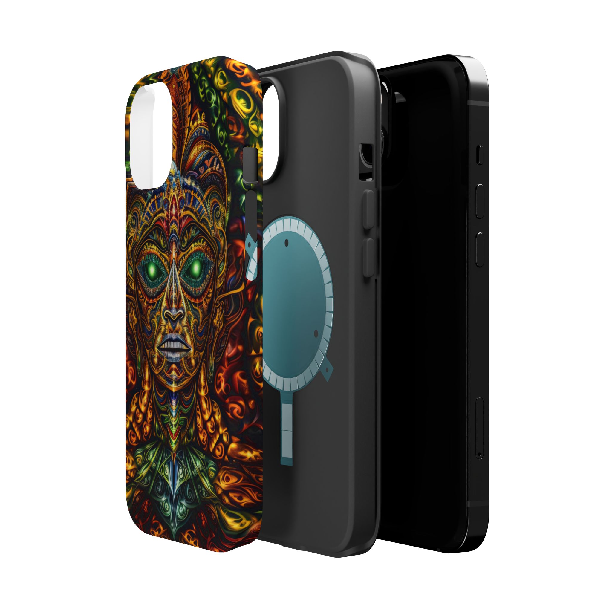 Psychedelic Magnetic Tough Case - Vibrant Smartphone Protection - Image 10
