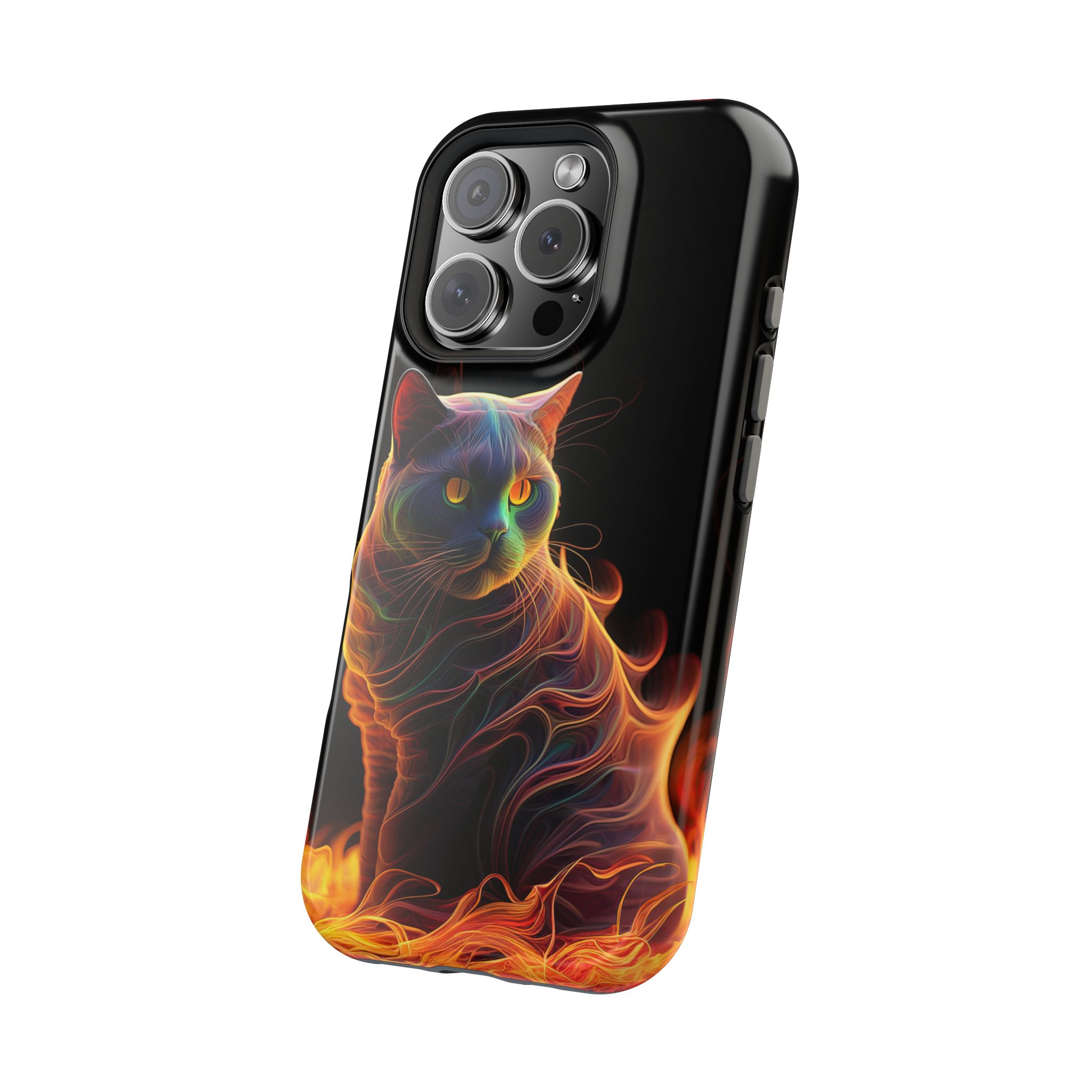 Damien I miss you Baby Vibrant Cat Design Magnetic Tough Cases – Pet Lover’s Phone Accessories - Image 2