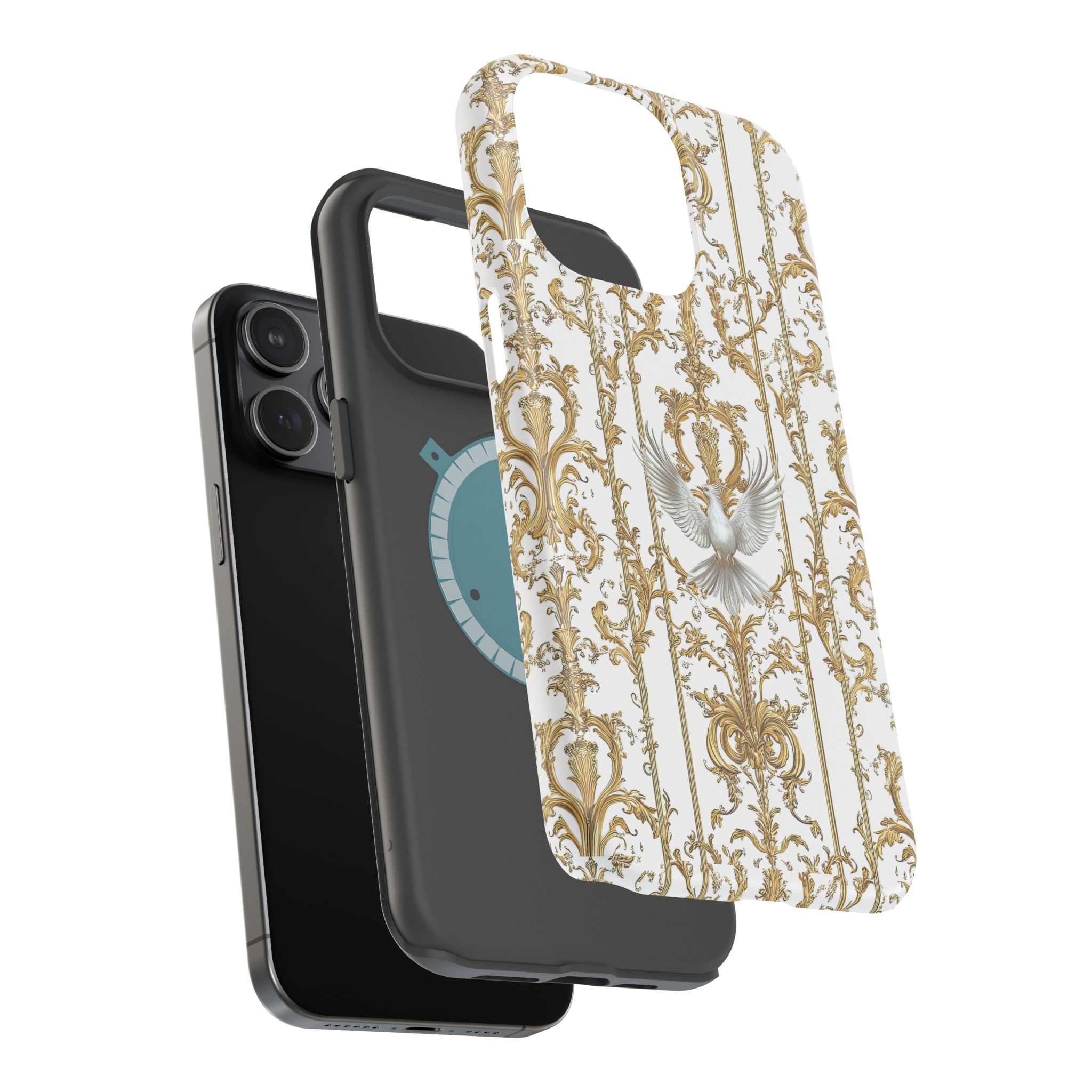 Elegant Ornate Magnetic Tough Cases - Fashionable Protection for Your Phone - Image 100