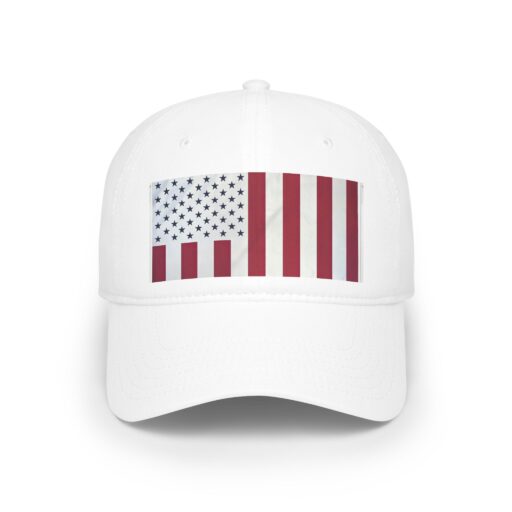 American Peace Flag Low Profile Baseball Cap