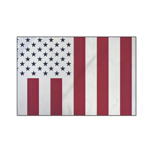 American Peace Flag Heavy Duty Floor Mat