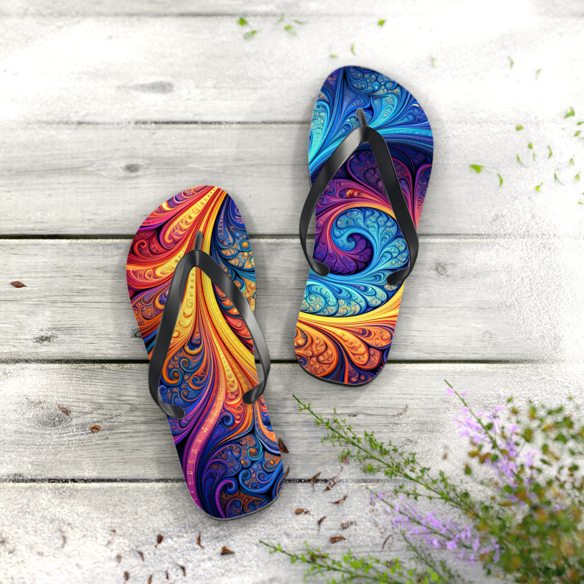 Swirling Flip Flops - Image 14