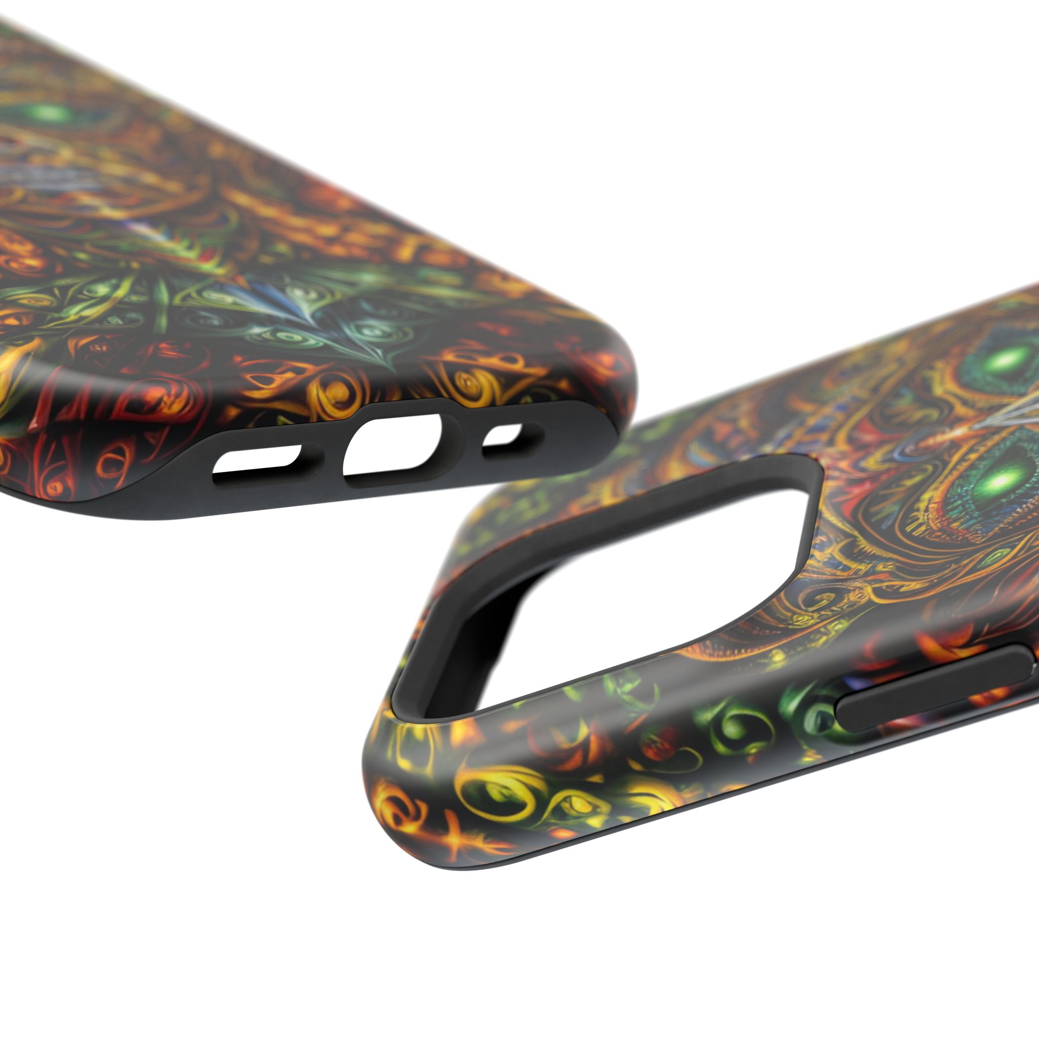 Psychedelic Magnetic Tough Case - Vibrant Smartphone Protection - Image 124