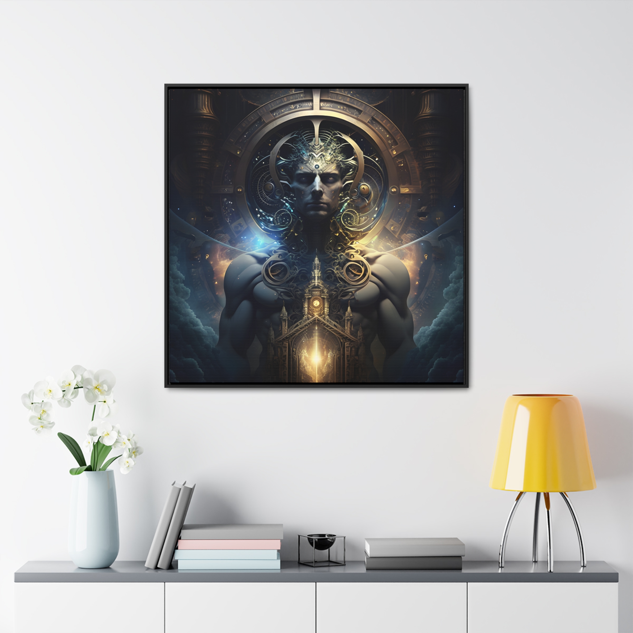 Eternal Trippers Collection Gallery Canvas Wraps, Square Frame (Viction) - Image 14