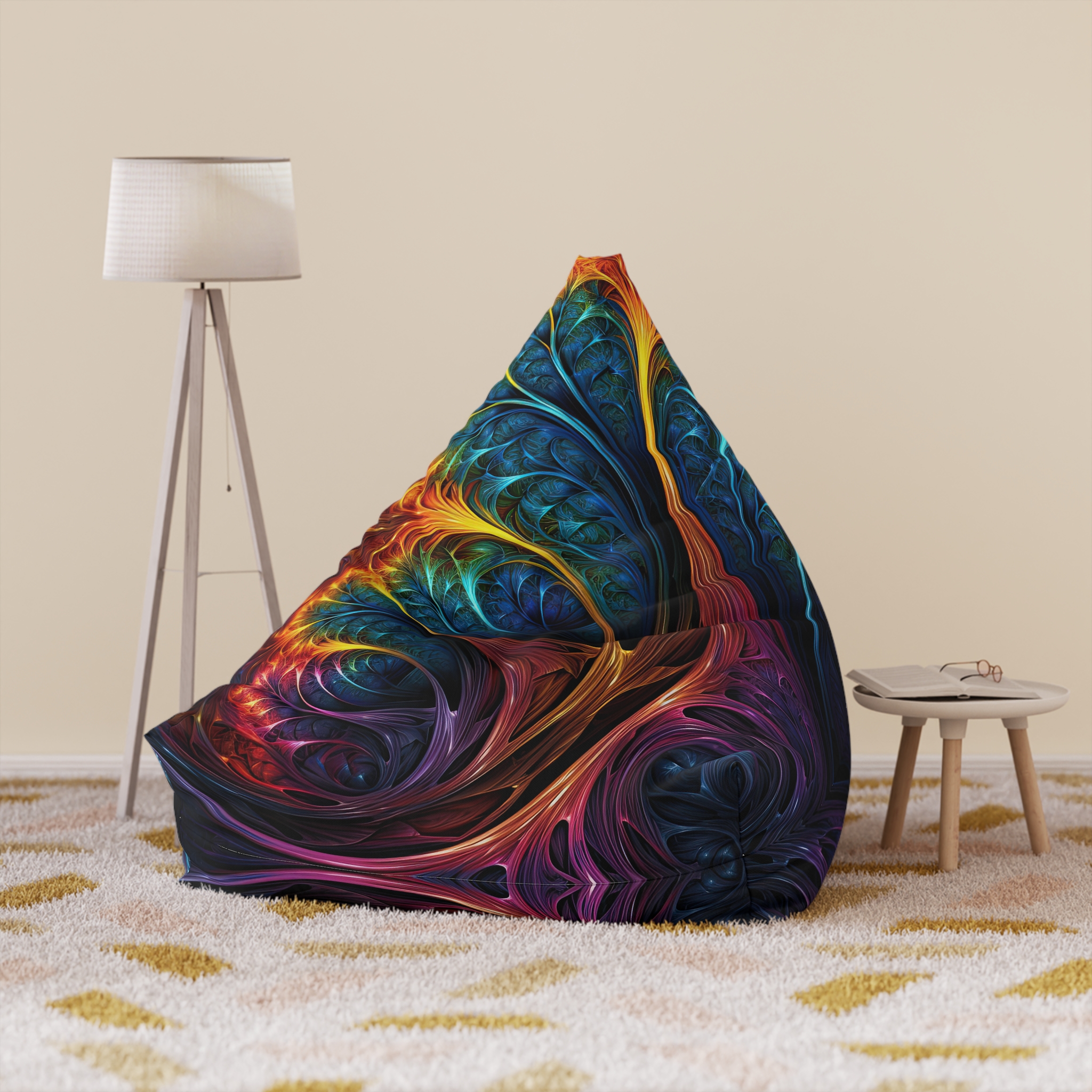 Melting Bean Bag Chair Cover - Image 13