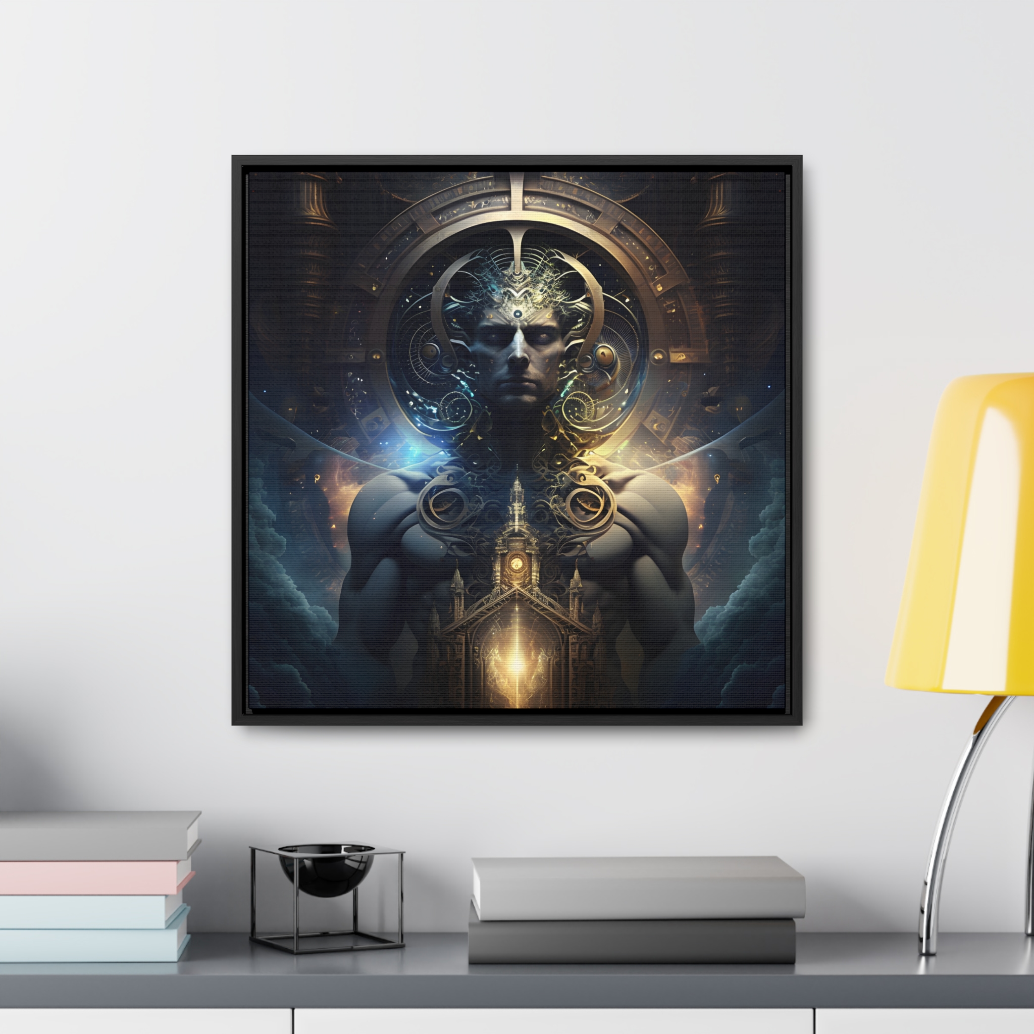 Eternal Trippers Collection Gallery Canvas Wraps, Square Frame (Viction) - Image 4