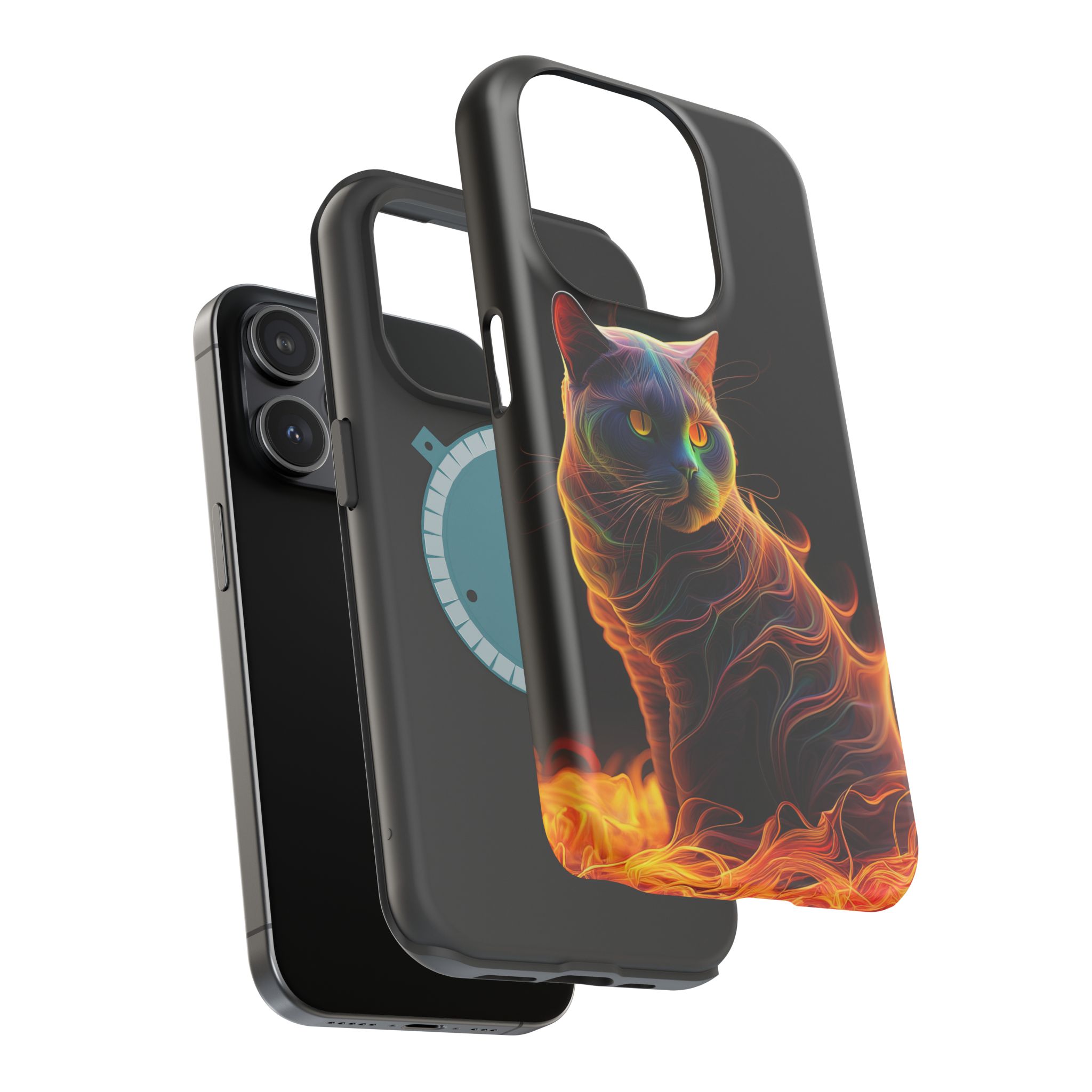 Damien I miss you Baby Vibrant Cat Design Magnetic Tough Cases – Pet Lover’s Phone Accessories - Image 84