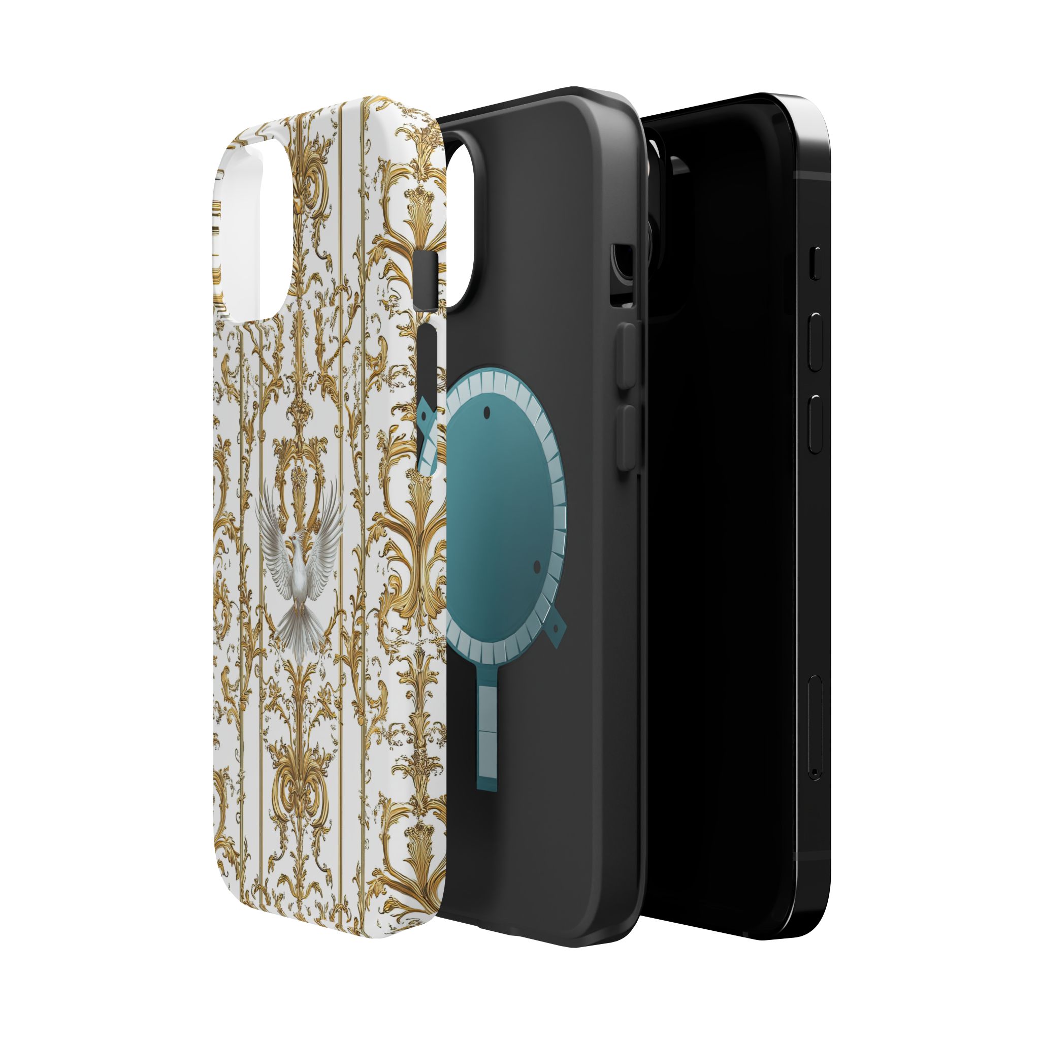 Elegant Ornate Magnetic Tough Cases - Fashionable Protection for Your Phone - Image 10