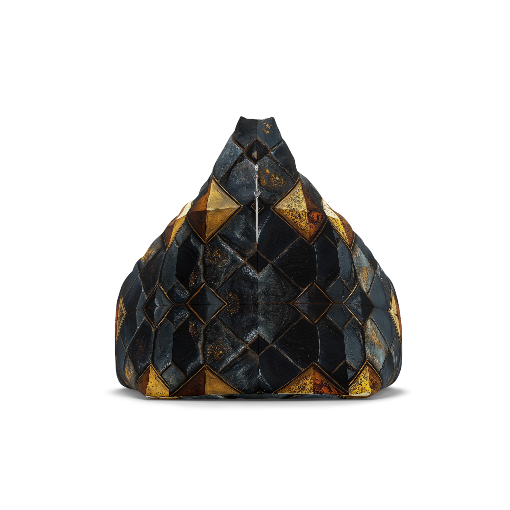 Elegant Mosaic Bean Bag Chair Cover – Cozy Living Room Decor - Image 9