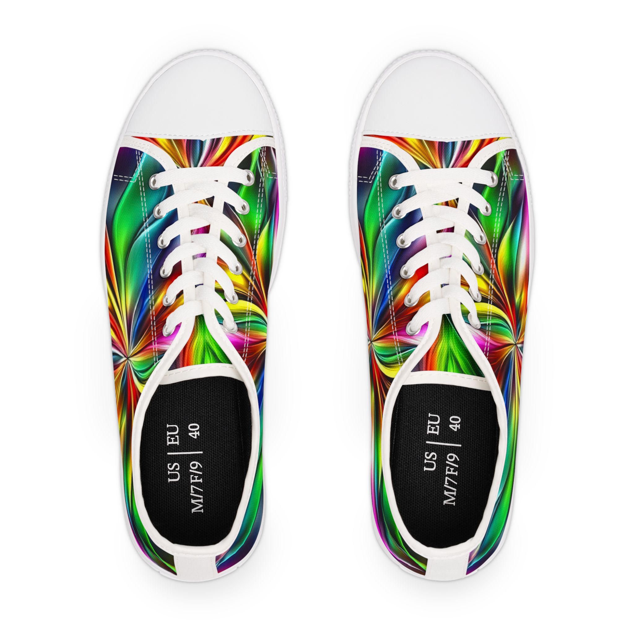 Colorful Women's Low Top Sneakers for Everyday Style