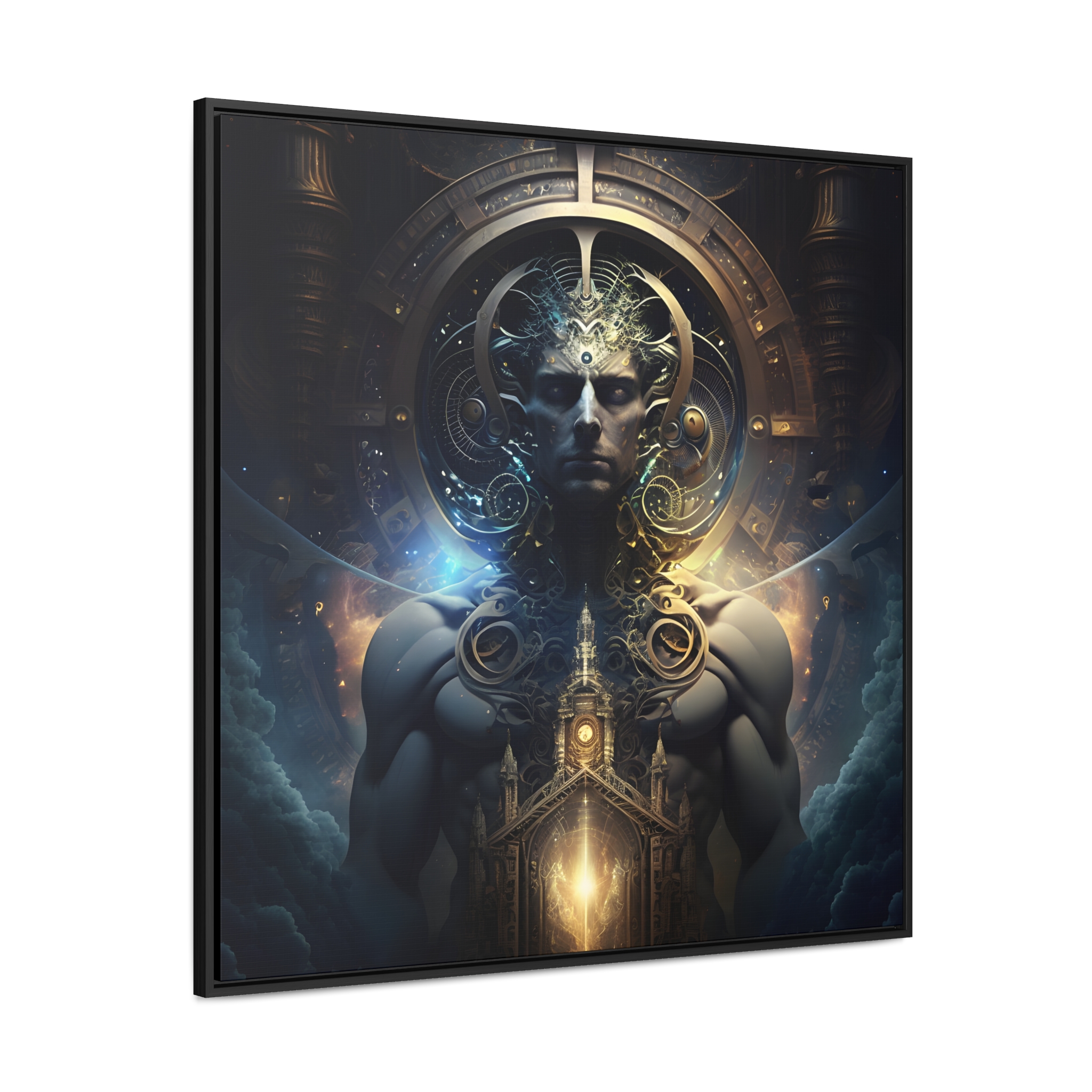 Eternal Trippers Collection Gallery Canvas Wraps, Square Frame (Viction) - Image 12