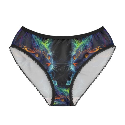 House of Trippers Pretty Kitty Women's Briefs (AOP)(Puuuuur for me)(Twins)