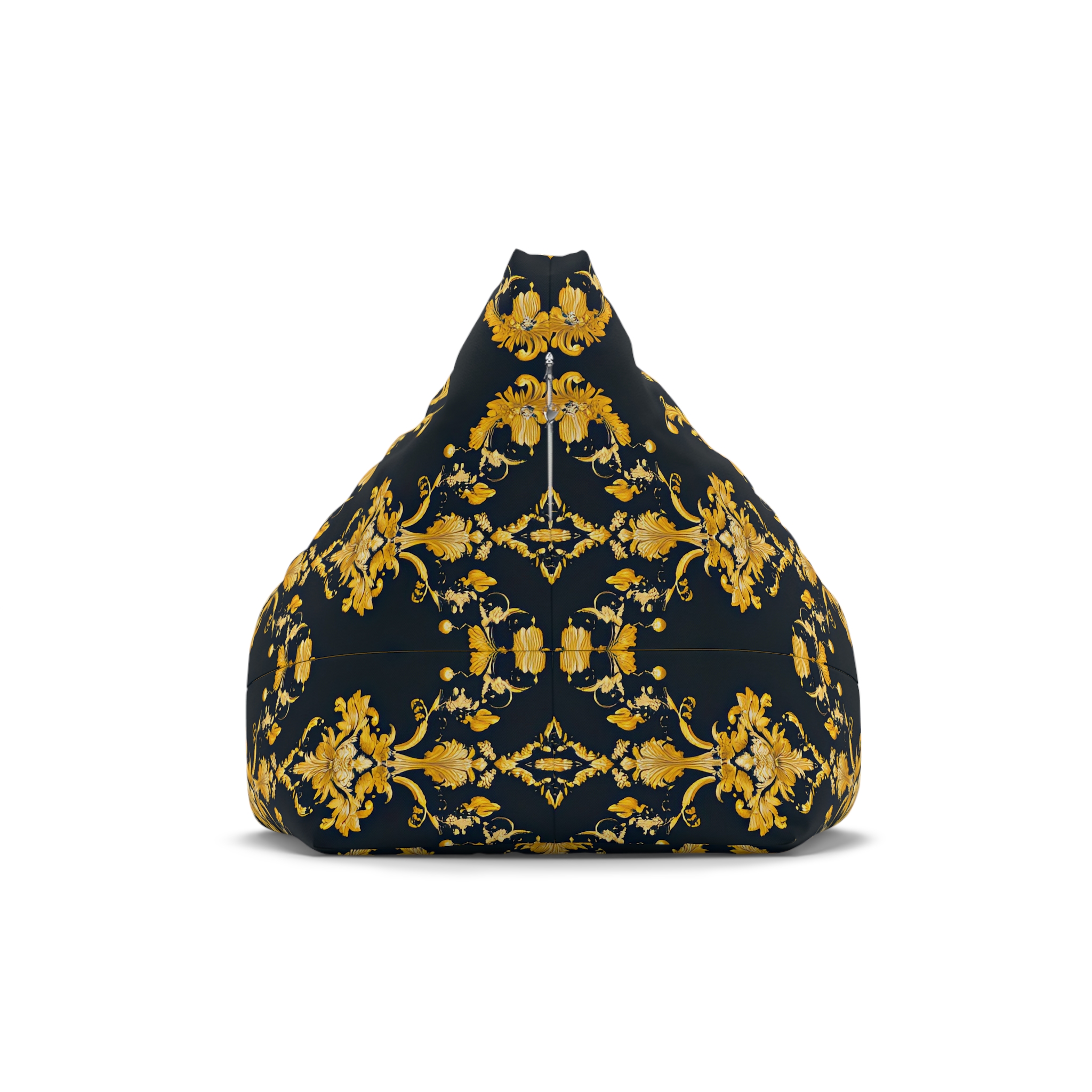 Elegant Floral Bean Bag Chair Cover - Cozy Home Decor - Image 9