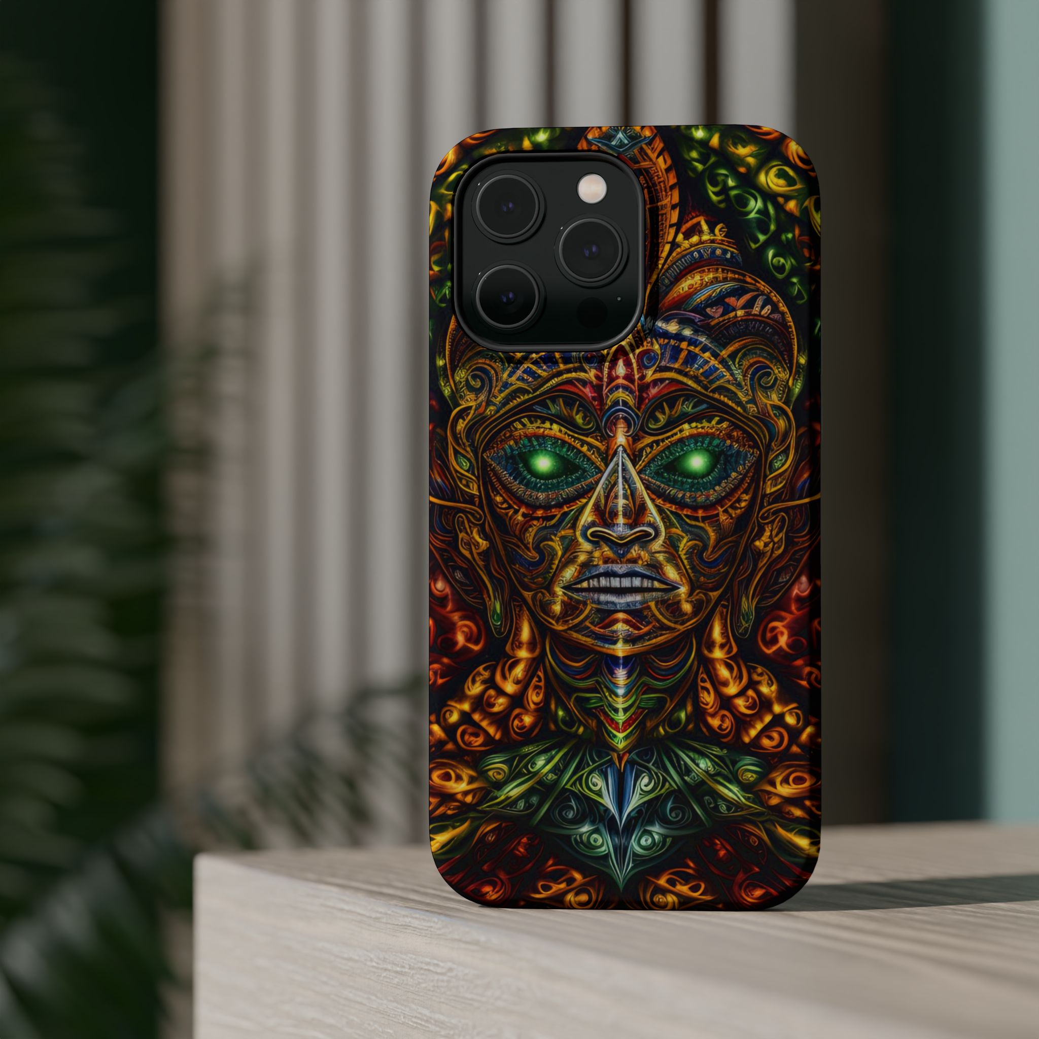 Psychedelic Magnetic Tough Case - Vibrant Smartphone Protection - Image 36