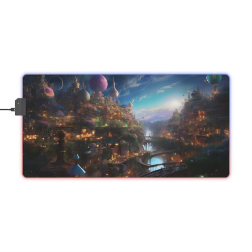Happyville Gamers LED Gaming Mouse Pad House of Trippers