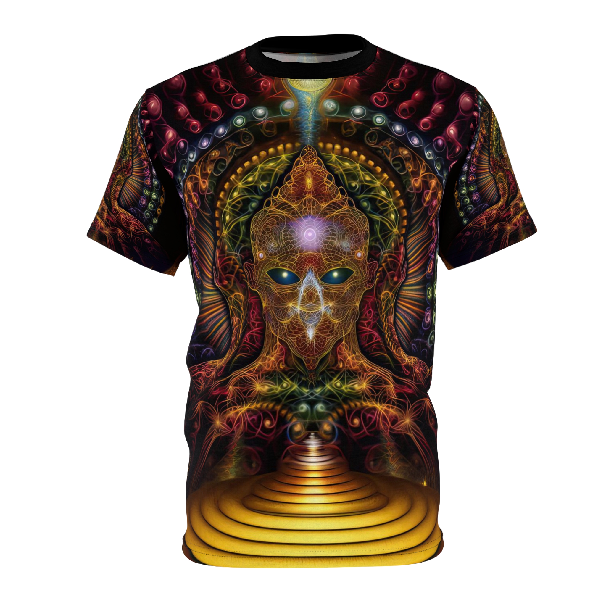 The Manifestation Of The Divine In Me Unisex Cut & Sew Tee