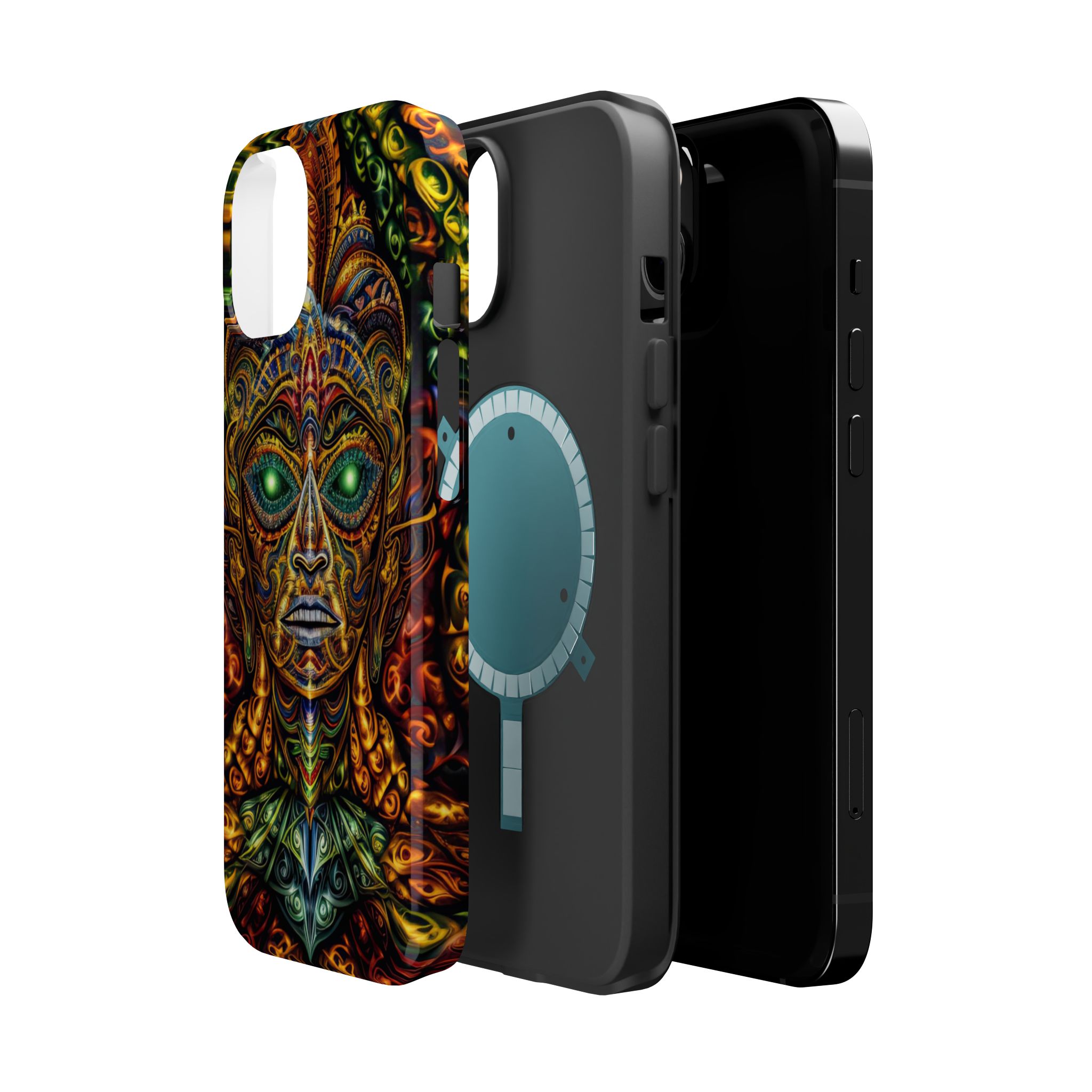 Psychedelic Magnetic Tough Case - Vibrant Smartphone Protection - Image 6