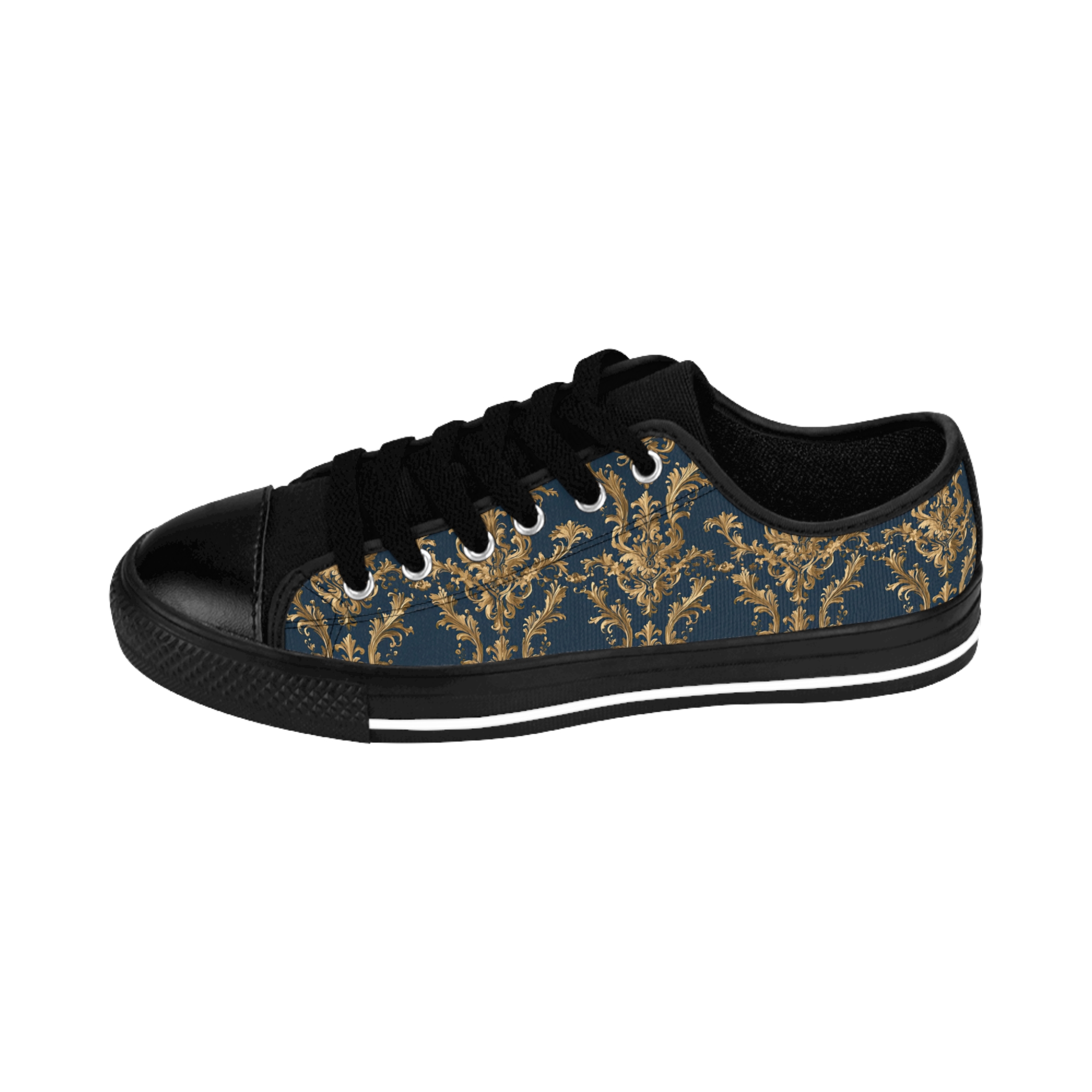 Elegant Floral Women's Sneakers - Stylish Patterned Casual Shoes - Image 4