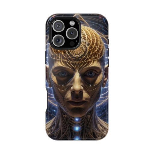 Magnetic Tough Case - Cosmic Mind Art for Tech Lovers