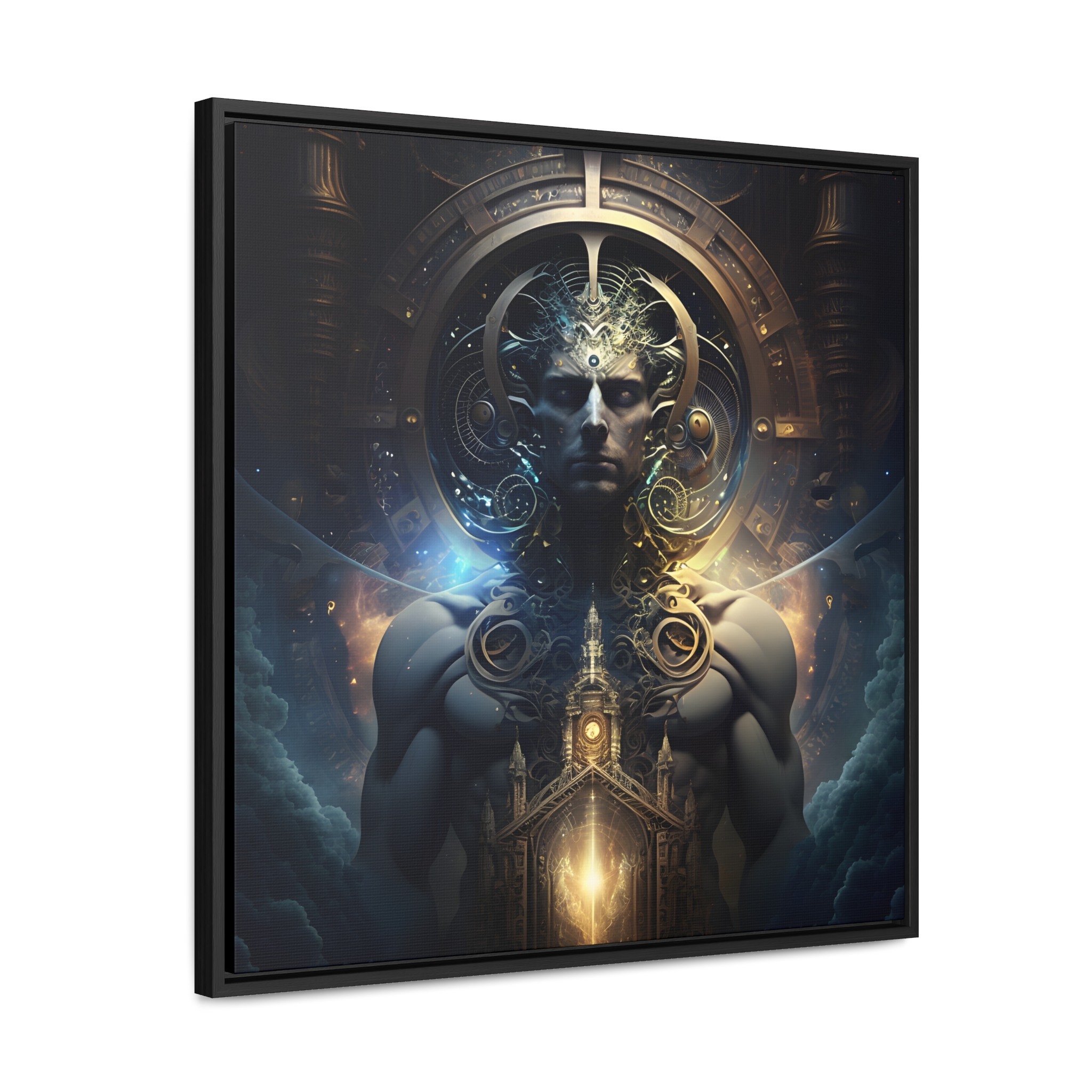 Eternal Trippers Collection Gallery Canvas Wraps, Square Frame (Viction) - Image 7