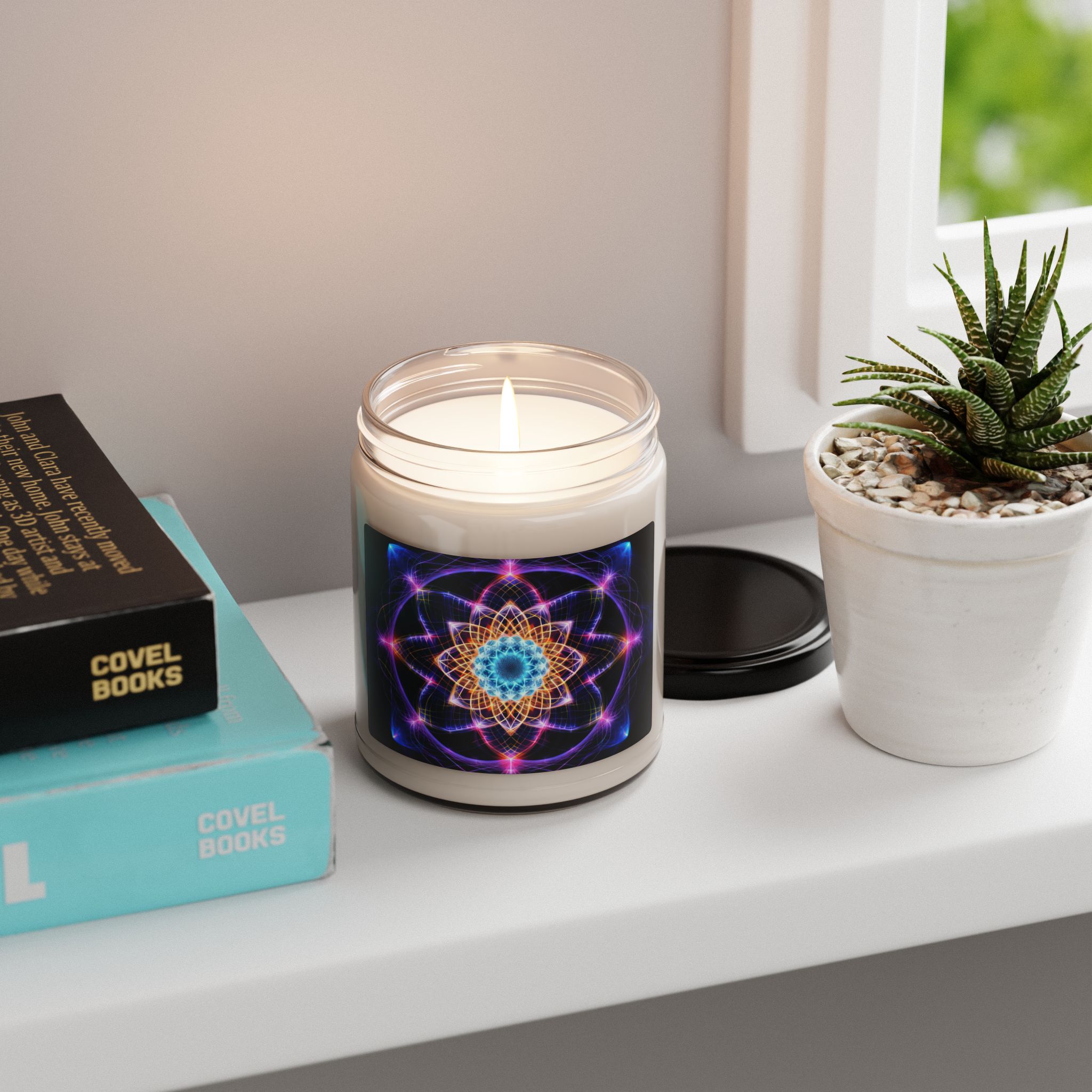 Meditation Magic Scented Soy Candle, 9oz - Image 16