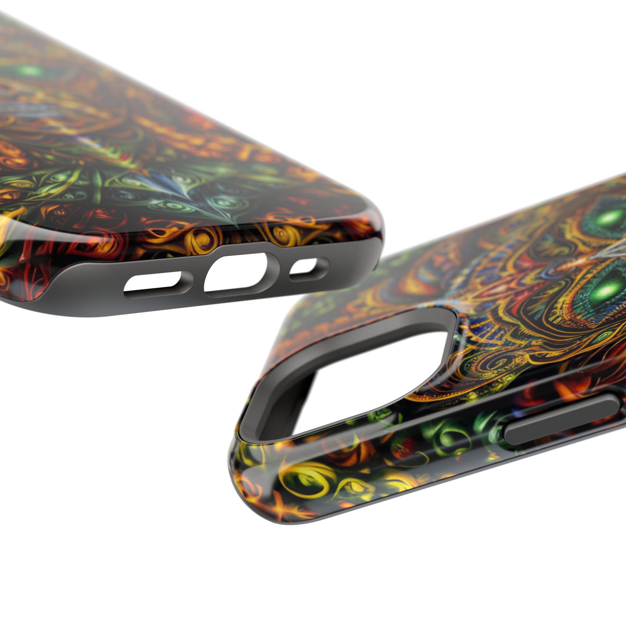 Psychedelic Magnetic Tough Case - Vibrant Smartphone Protection - Image 71
