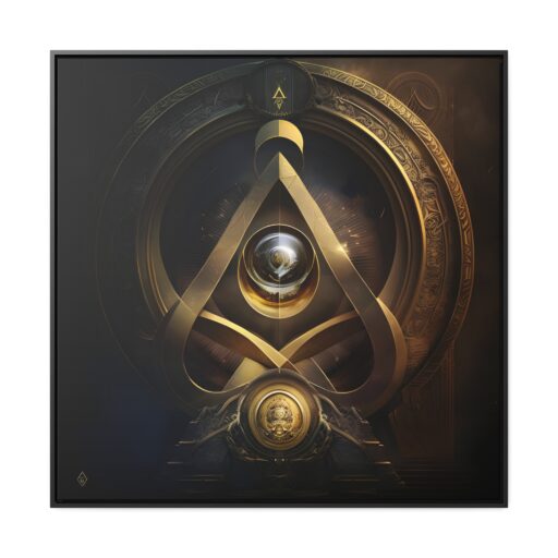 Doorway to somewhere Gallery Canvas Wraps, Square Frame House of Trippers