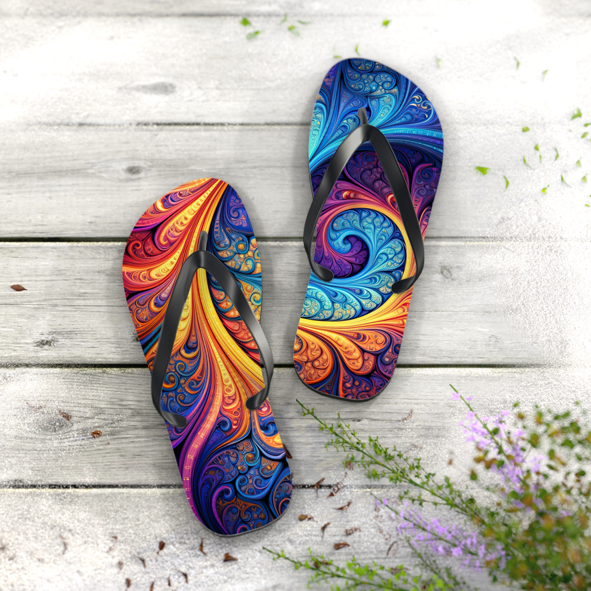 Swirling Flip Flops - Image 19