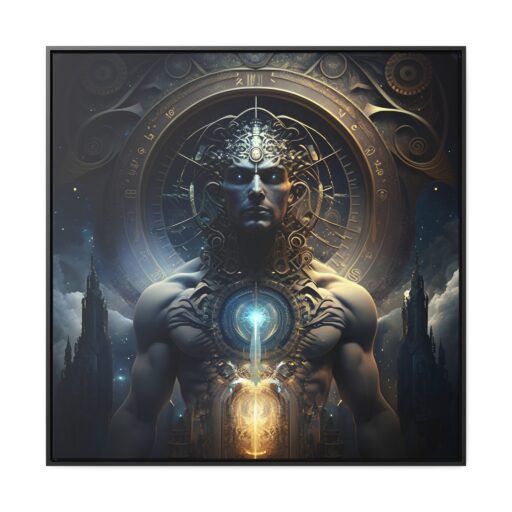 Eternal Tripper Collection Gallery Canvas Wraps, Square Frame (Zebulon)