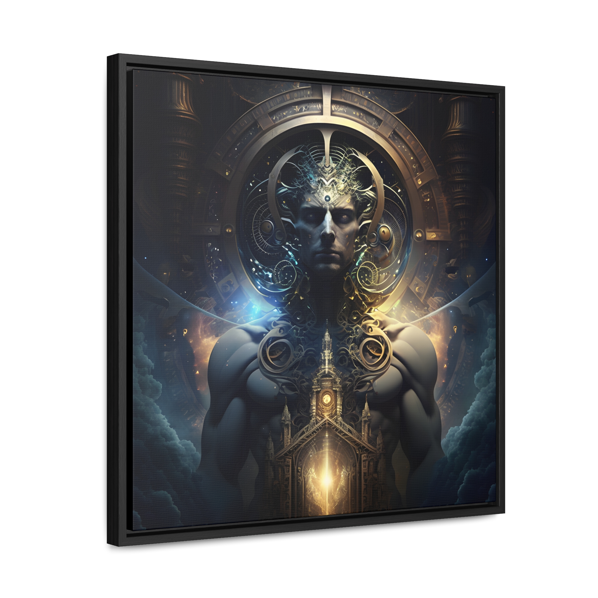 Eternal Trippers Collection Gallery Canvas Wraps, Square Frame (Viction) - Image 2