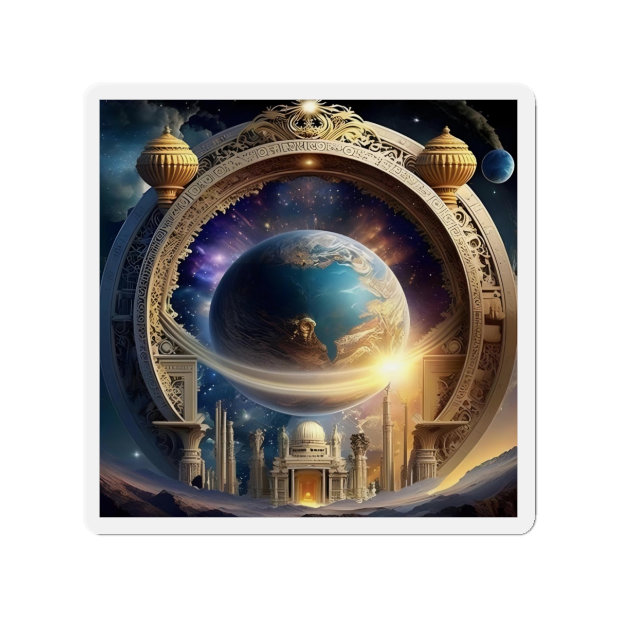 One Eternal Round Die-Cut Magnets - Image 10