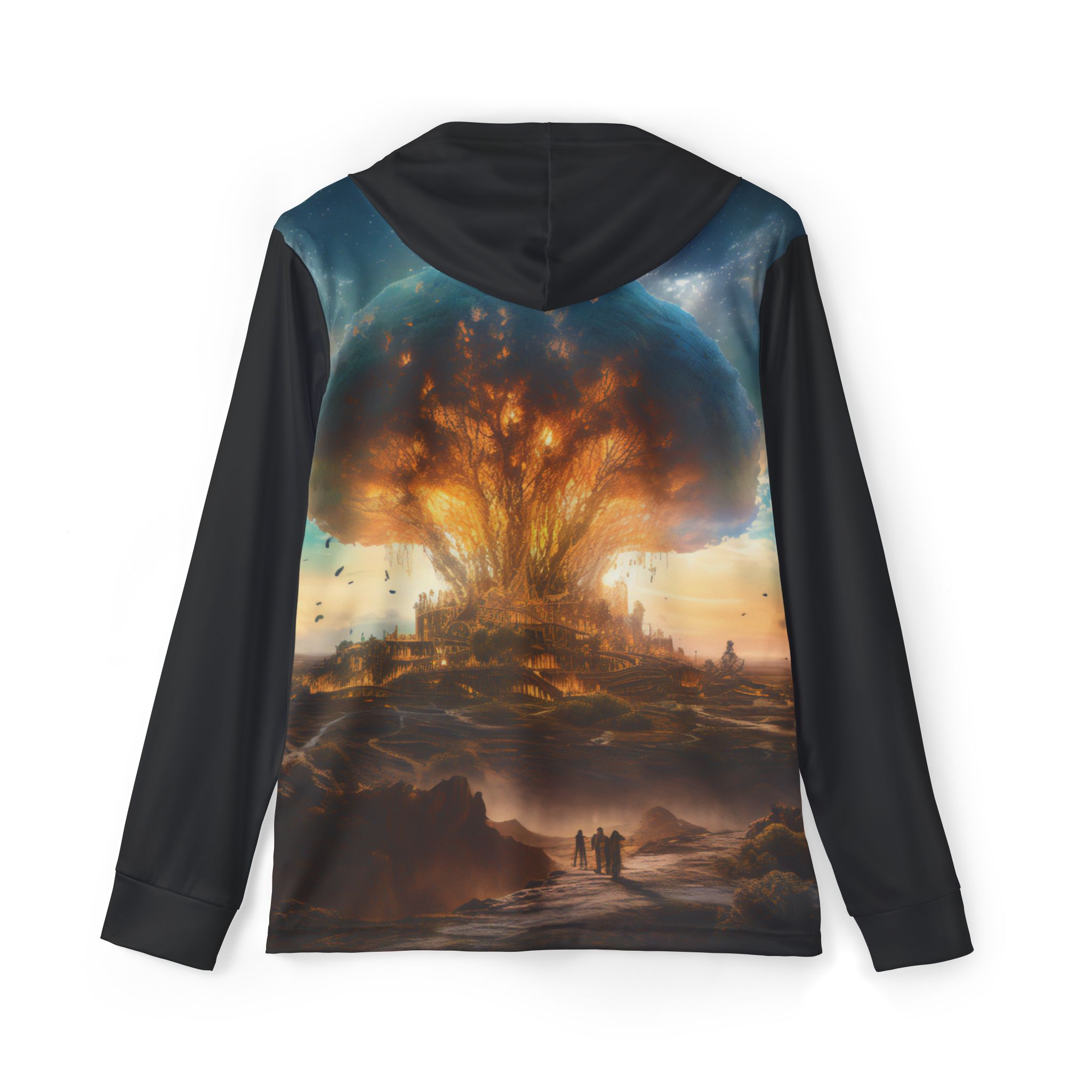 Party At The Mushroom Men's Sports Warmup Hoodie - Image 2