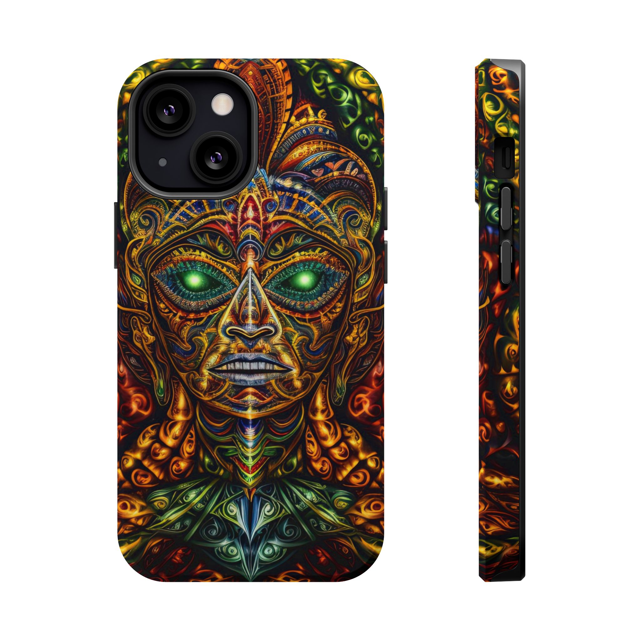Psychedelic Magnetic Tough Case - Vibrant Smartphone Protection - Image 49