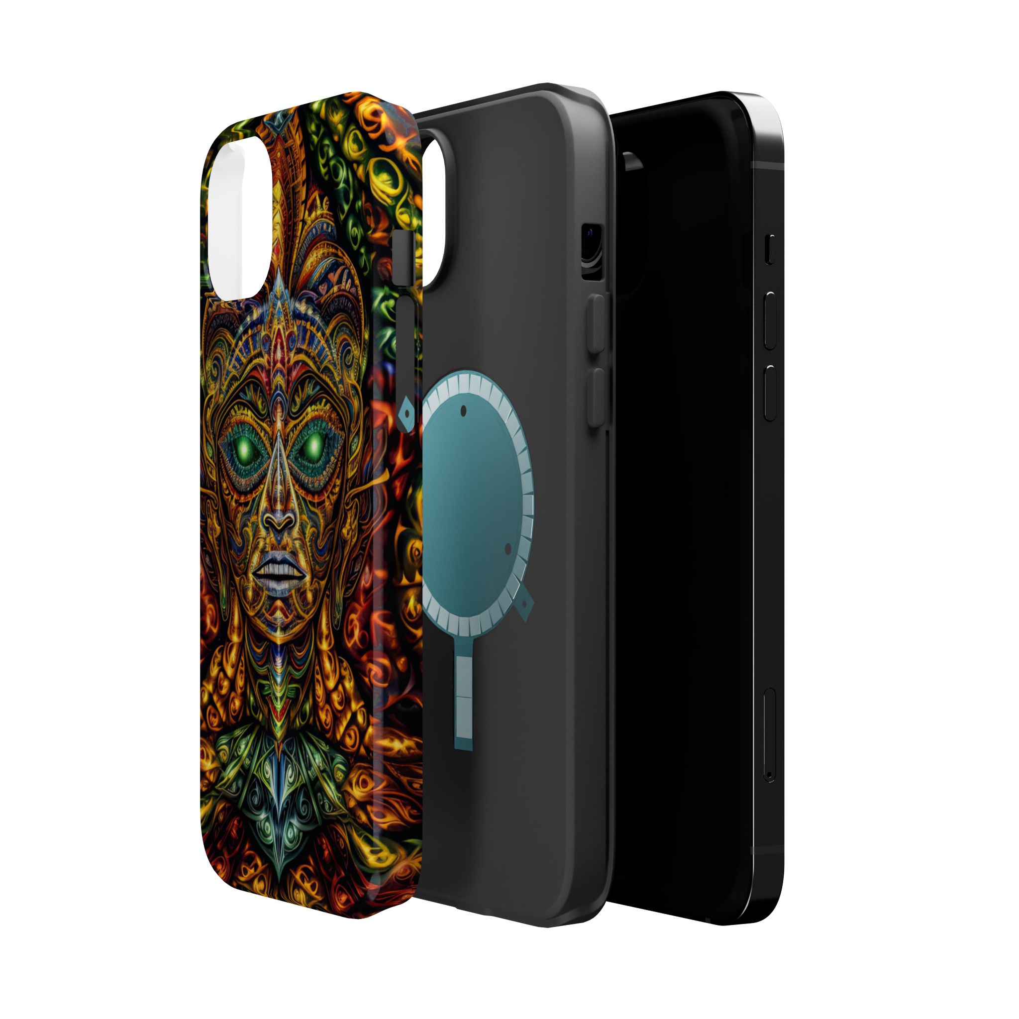 Psychedelic Magnetic Tough Case - Vibrant Smartphone Protection - Image 22