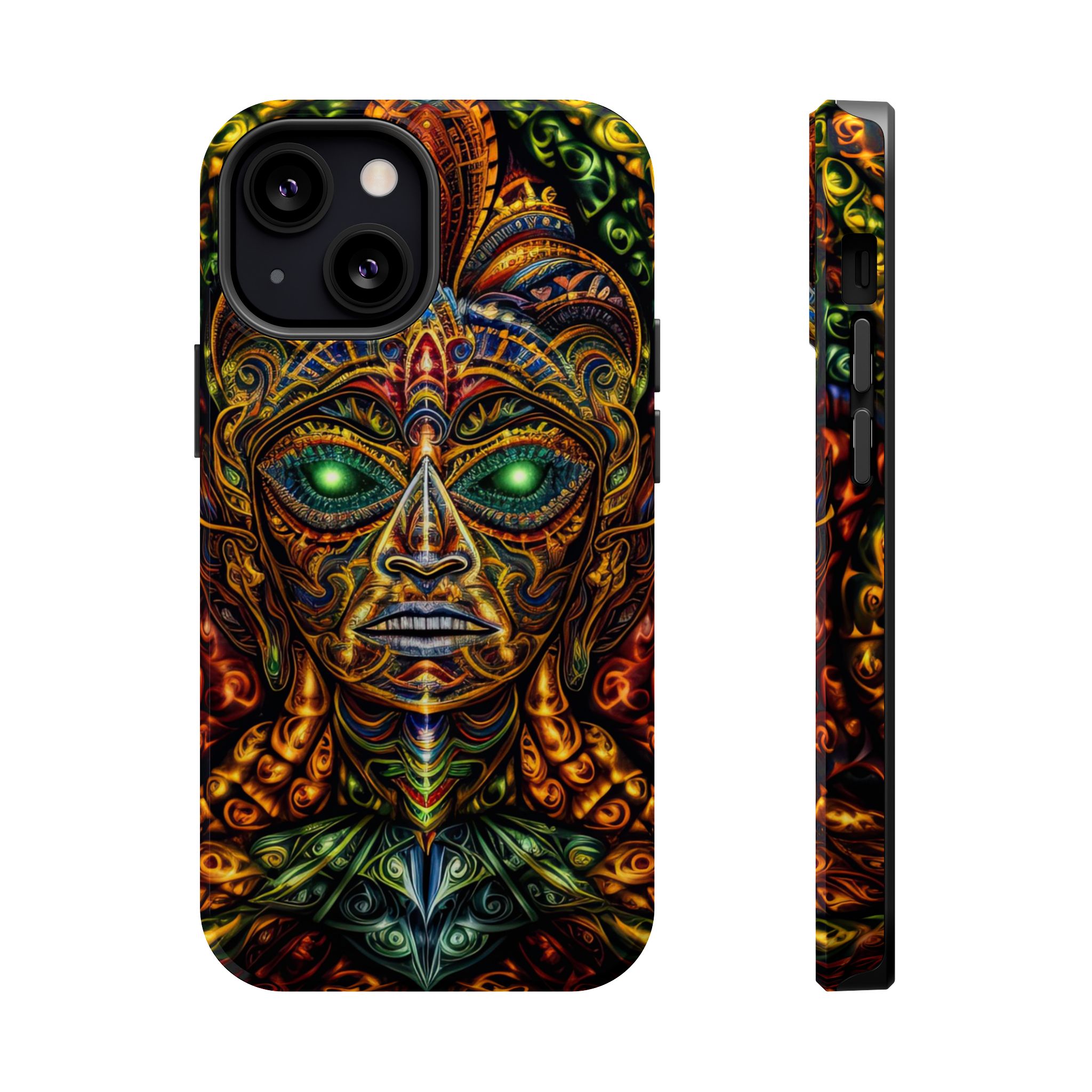 Psychedelic Magnetic Tough Case - Vibrant Smartphone Protection - Image 45