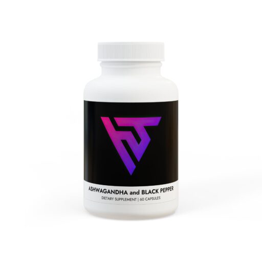 Ashwagandha and Black Pepper Supplement (60 capsules)