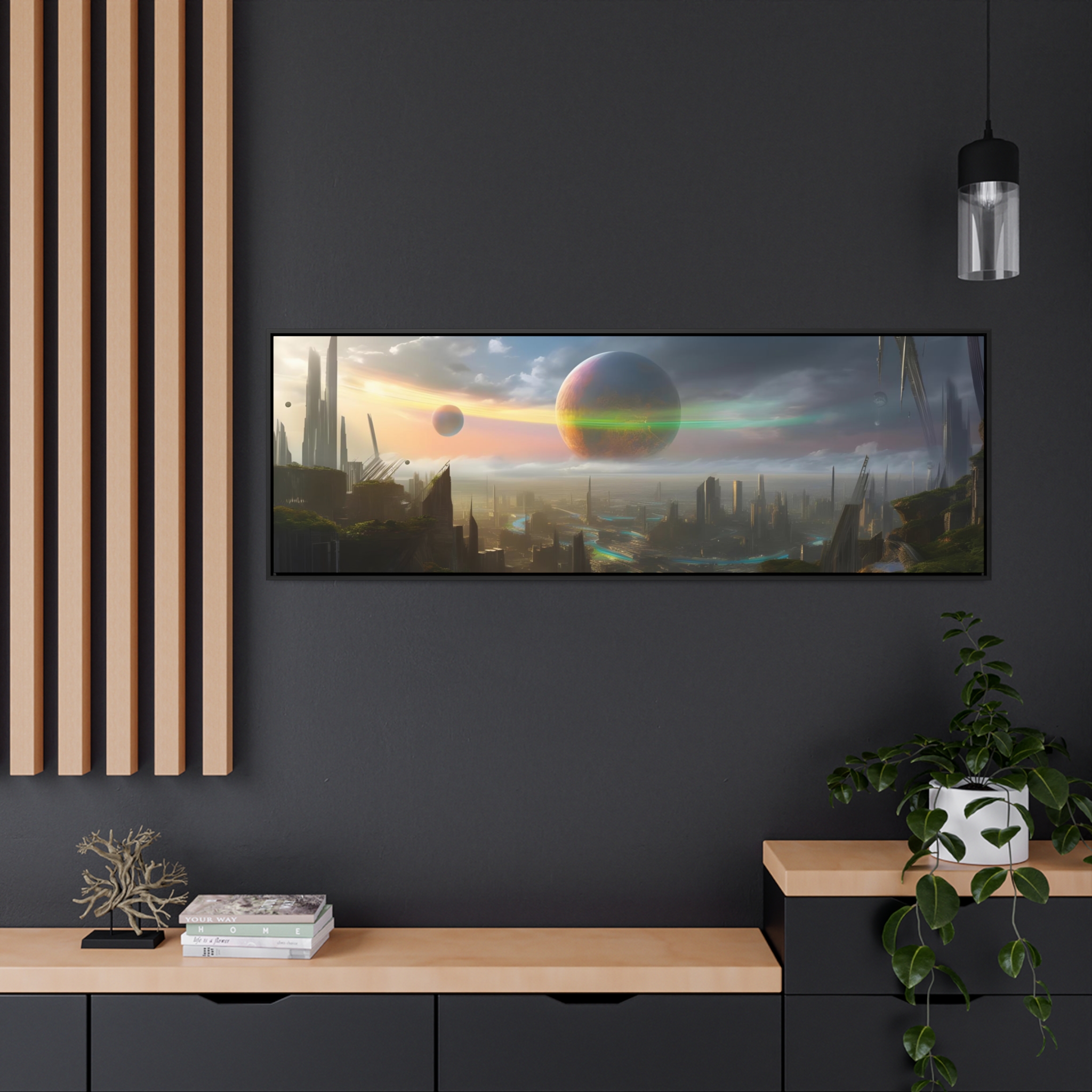 Canvas Wraps, Nibiru Galactic Art, House of Trippers, Horizontal Frame - Image 10