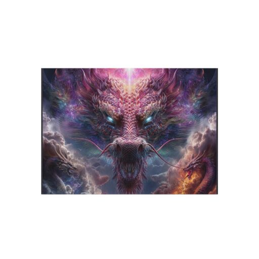 Fantasy Dragon Outdoor Rug – Vibrant, High-Quality Mat for Patio and Garden
