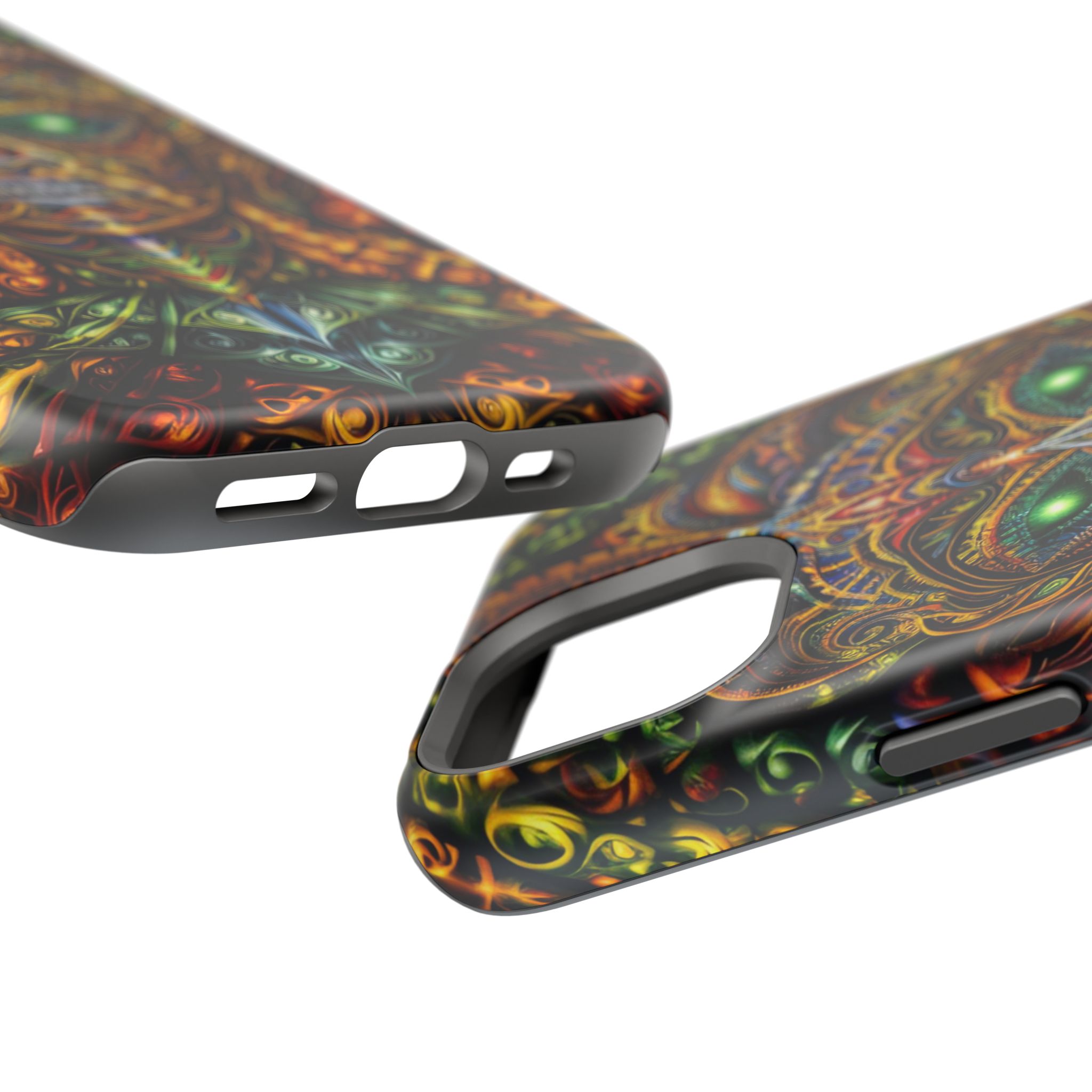 Psychedelic Magnetic Tough Case - Vibrant Smartphone Protection - Image 75