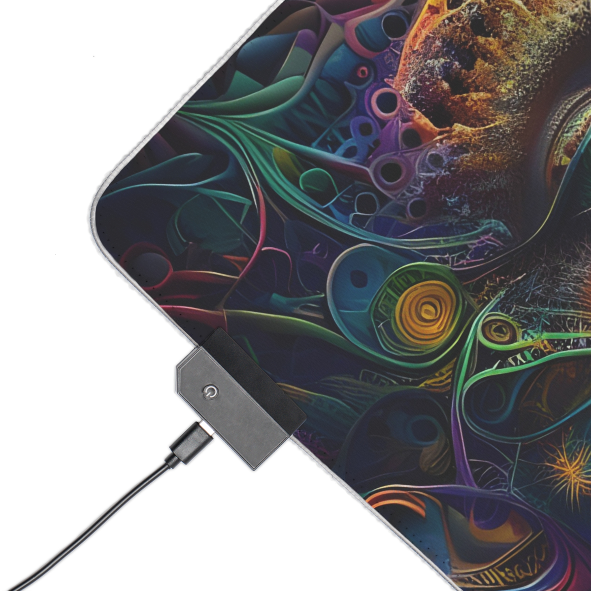 Child of the rainbow LED Gaming Mouse Pad (colors within colors) - Image 24