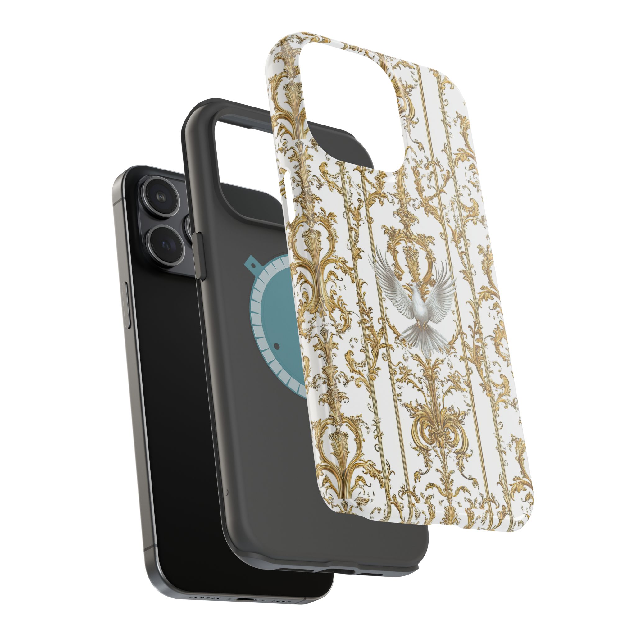 Elegant Ornate Magnetic Tough Cases - Fashionable Protection for Your Phone - Image 96