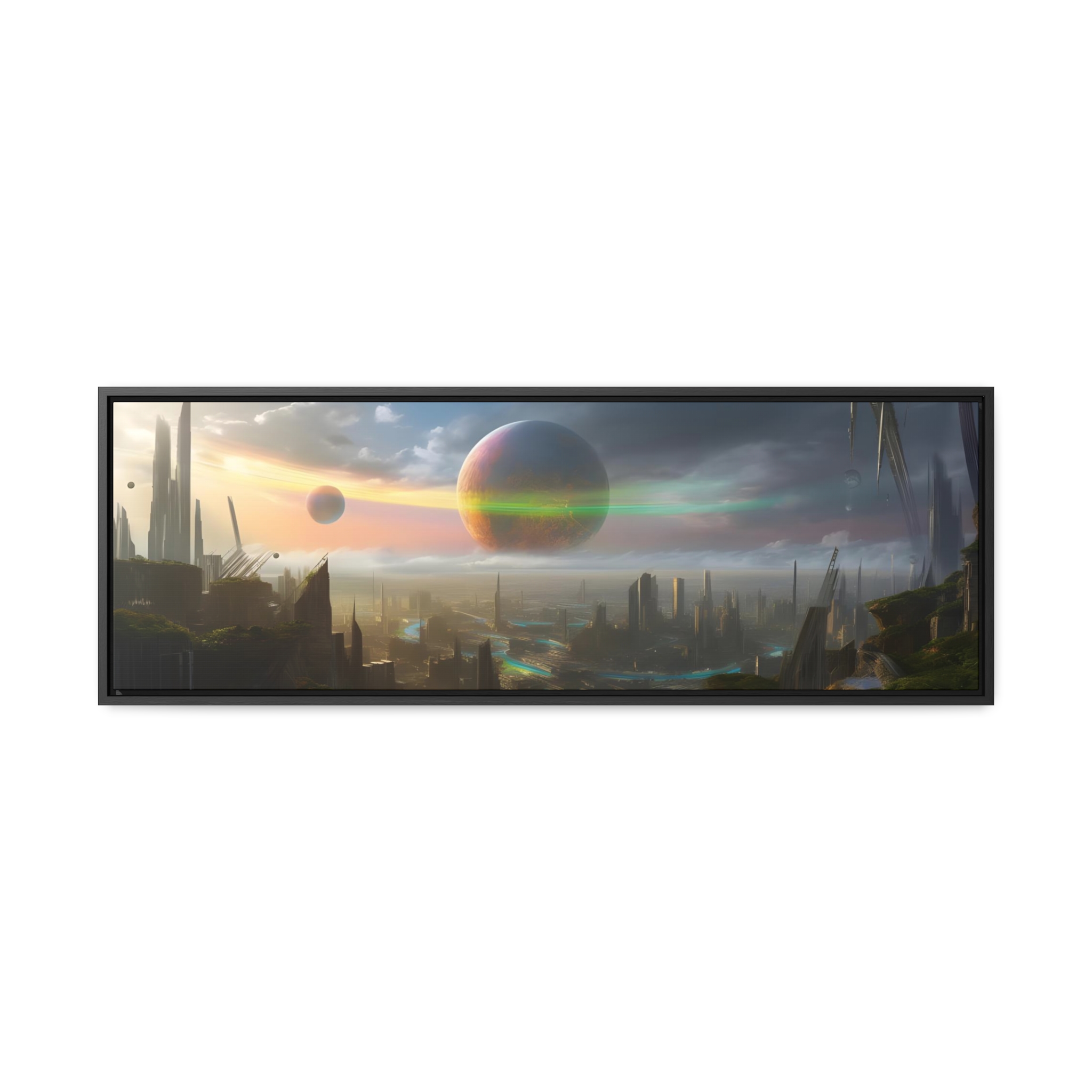 Canvas Wraps, Nibiru Galactic Art, House of Trippers, Horizontal Frame