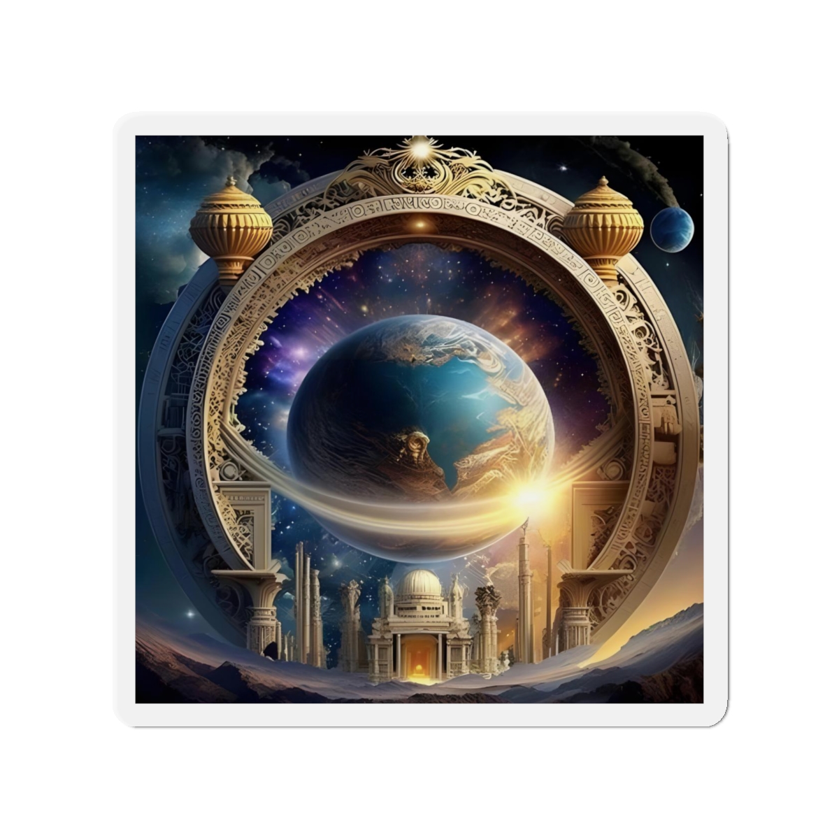 One Eternal Round Die-Cut Magnets - Image 13