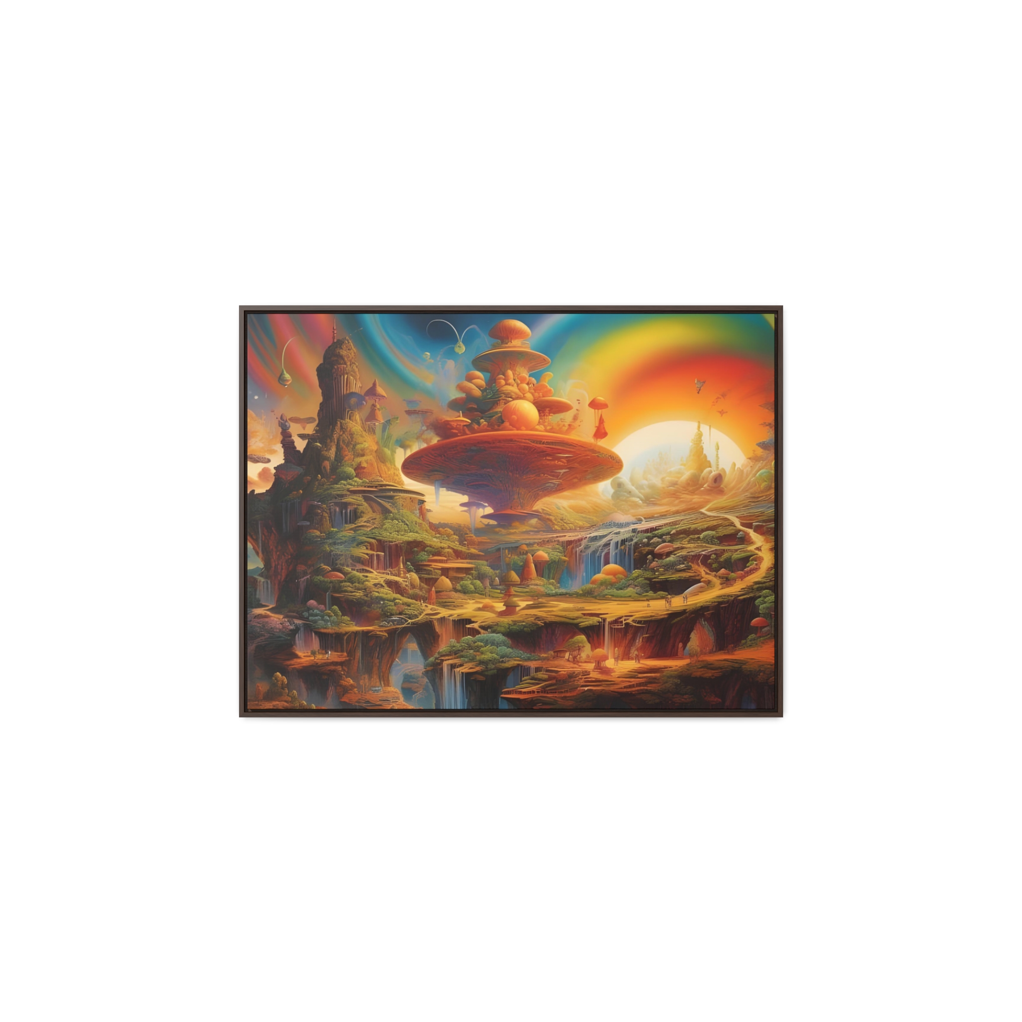 Happy Fun Place Gallery Canvas Wraps, Horizontal Frame House of Trippers - Image 6