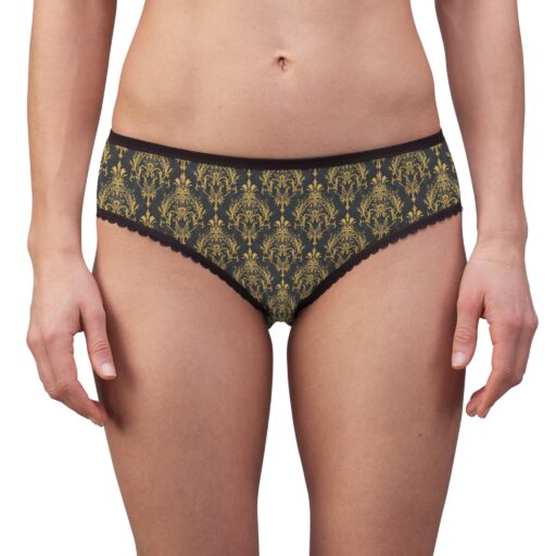 Elegant Floral Lace Women's Briefs - Luxurious Comfort for Daily Wear