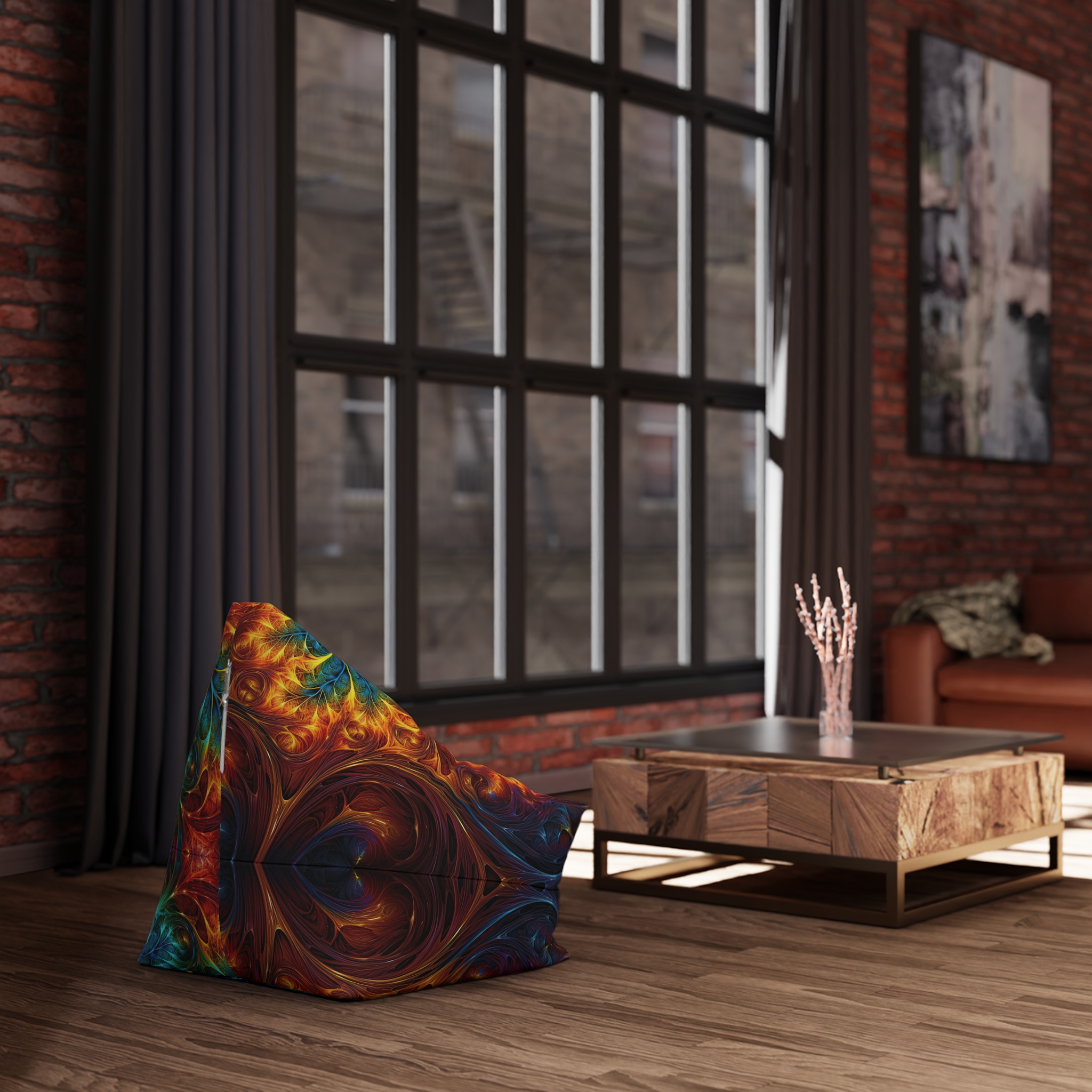 Melting Bean Bag Chair Cover - Image 7