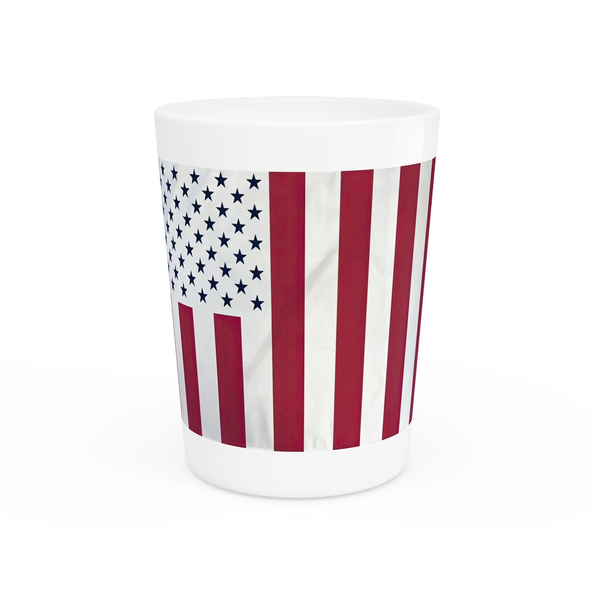 American Peace Flag Shot Glass