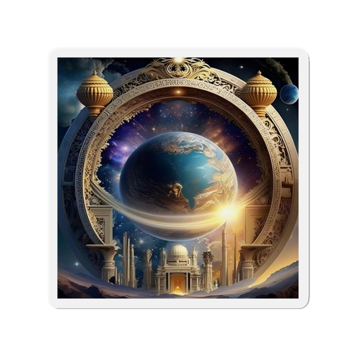 One Eternal Round Die-Cut Magnets - Image 7