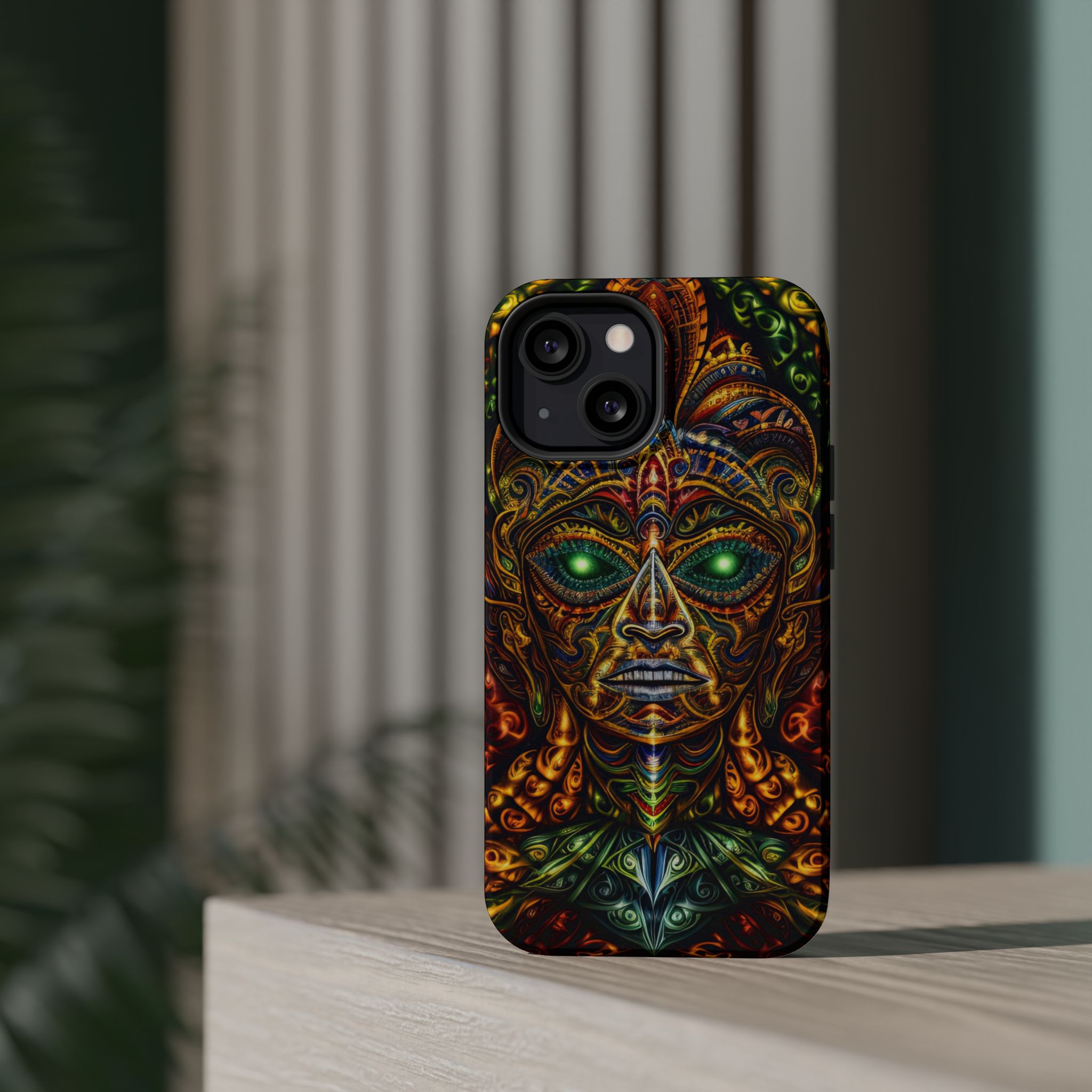 Psychedelic Magnetic Tough Case - Vibrant Smartphone Protection - Image 52